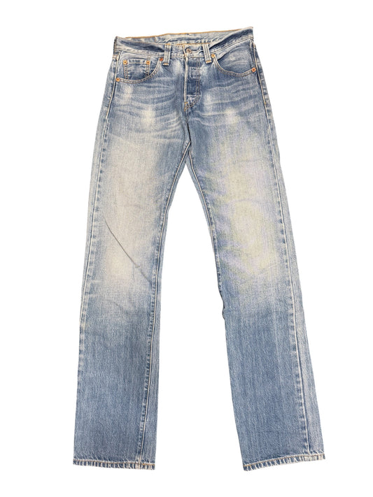 Levis 501 Faded Denim Jeans