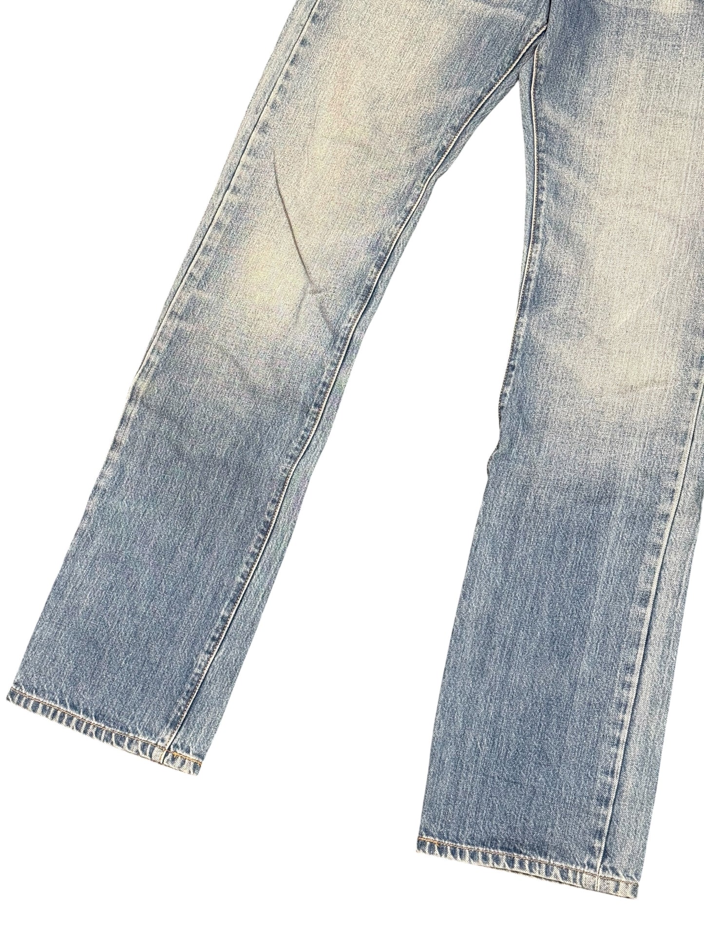 Levis 501 Faded Denim Jeans