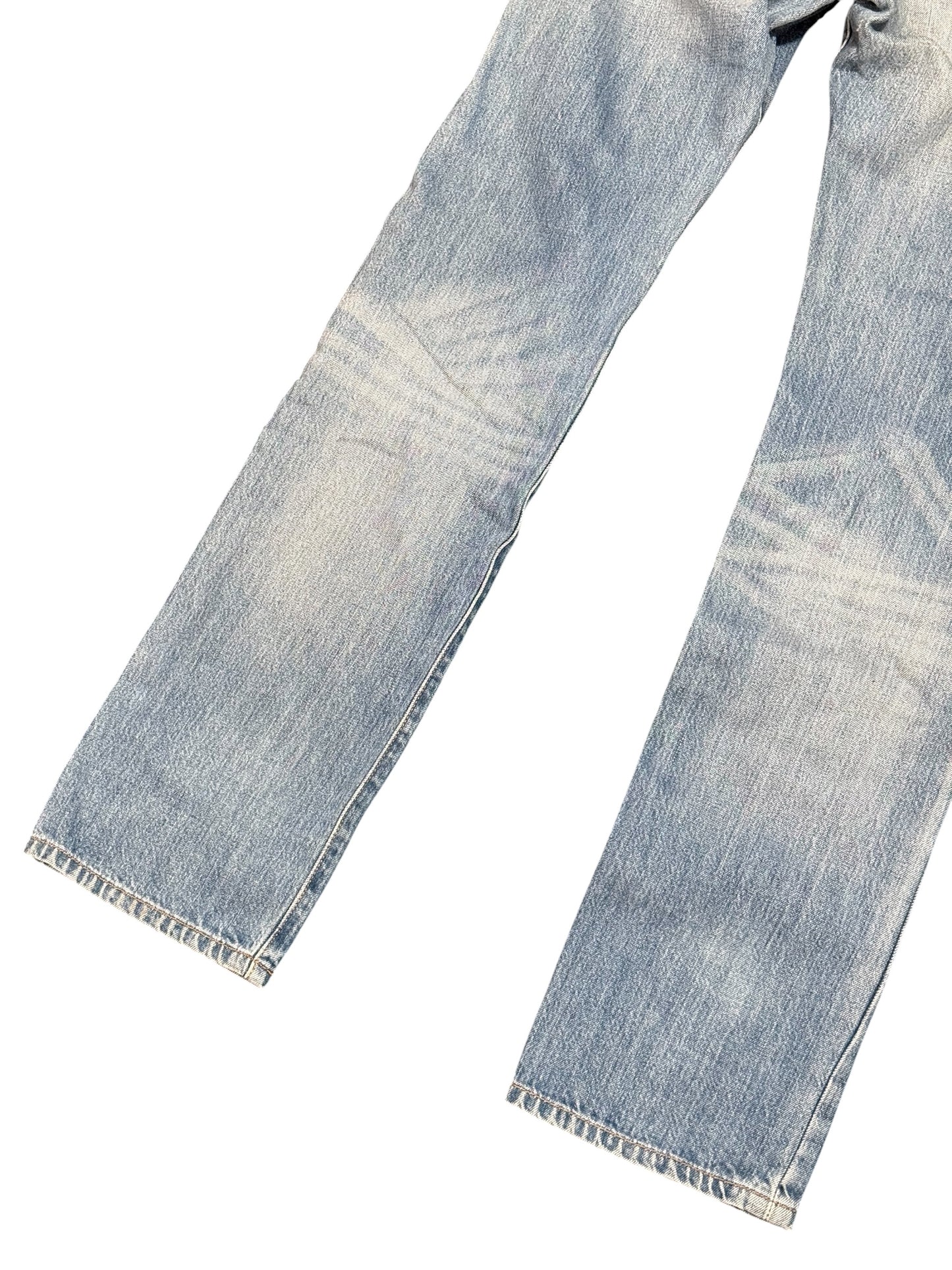 Levis 501 Faded Denim Jeans