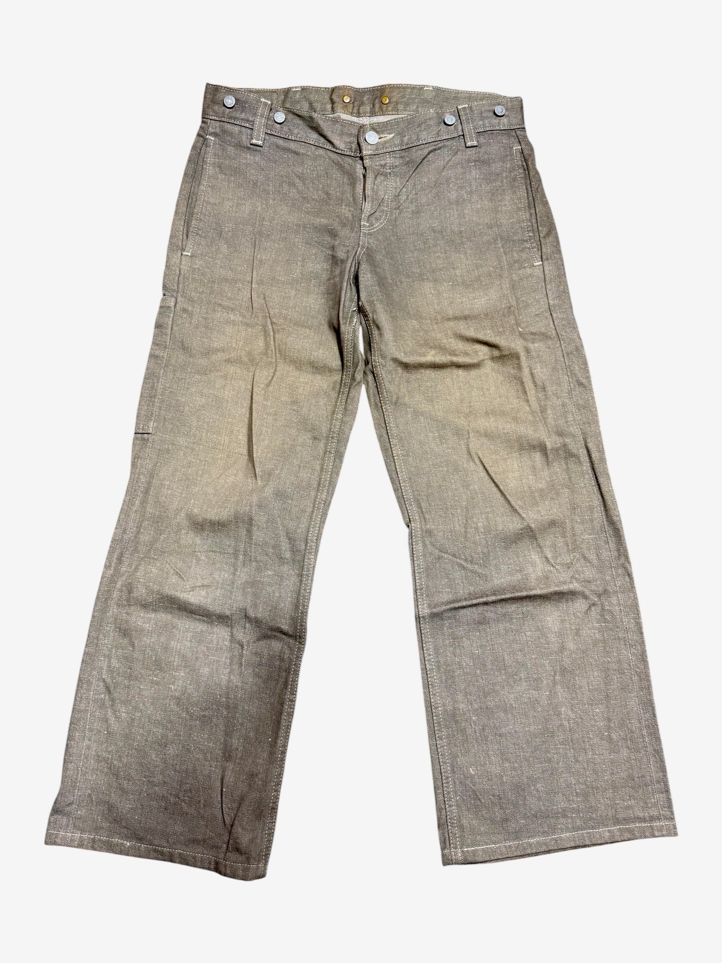 Margaret Howell x Edwin Selvedge Denim Carpenter Pants Buckle Back