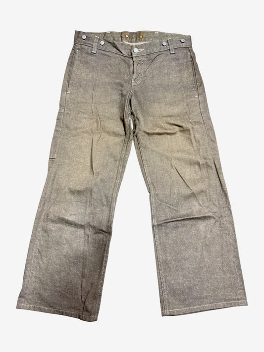 Margaret Howell x Edwin Selvedge Denim Carpenter Pants Buckle Back