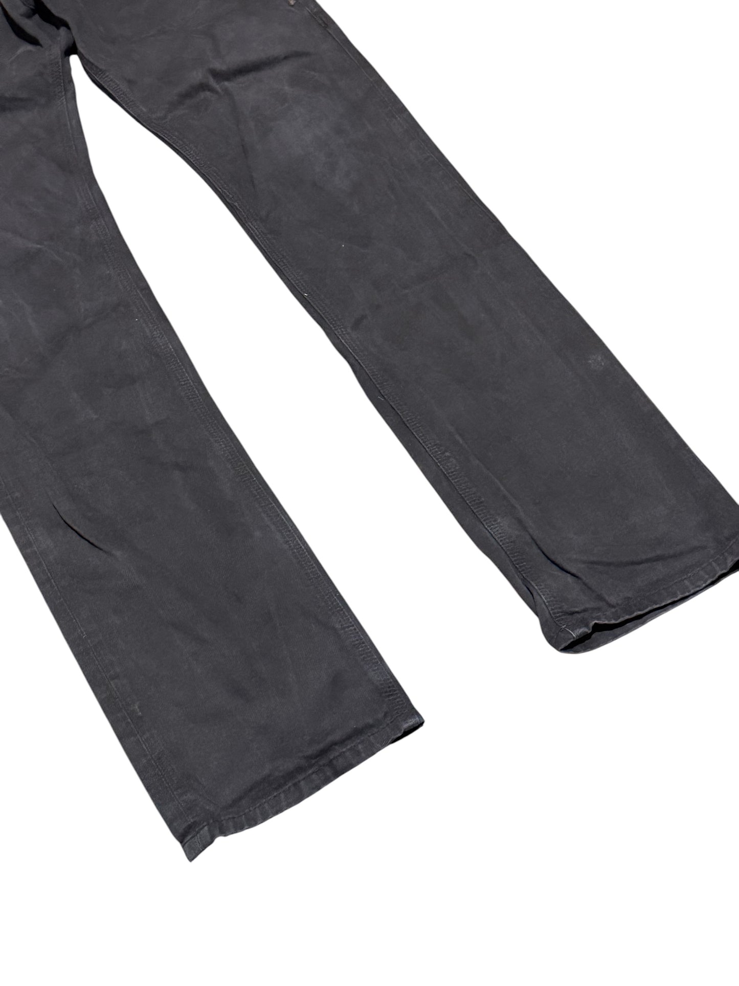 Vintage 2004 Neil Barrett Black Denim Pants Side Zip