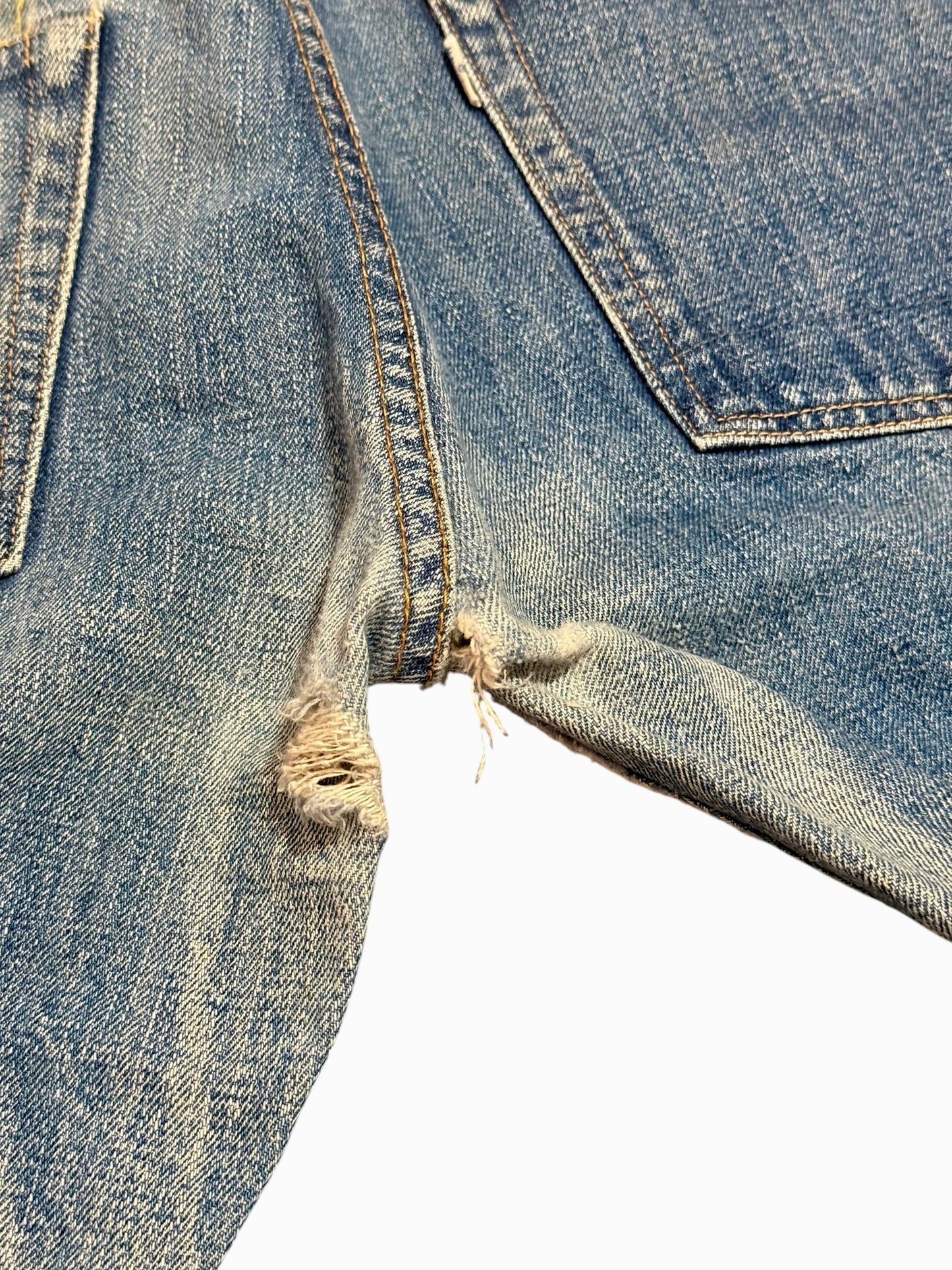 Vintage OrSlow Japan Lot 107 Selvedge Denim Jeans Distressed Fade Made in Japan
