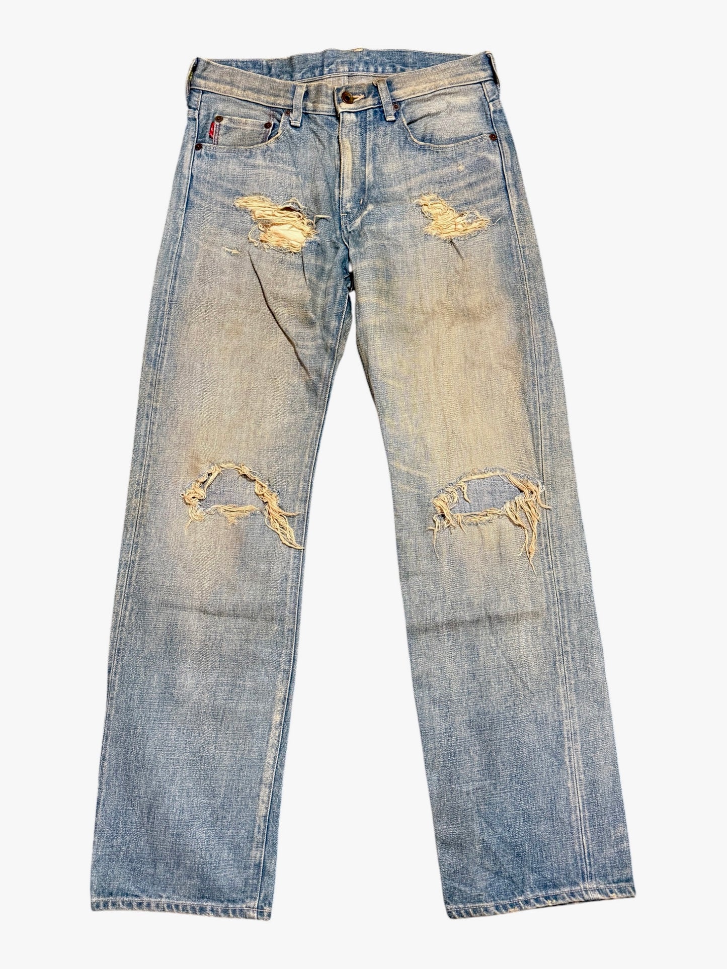 Victim & Co’s Japan Selvedge Denim Jeans Distressed Made in Japan