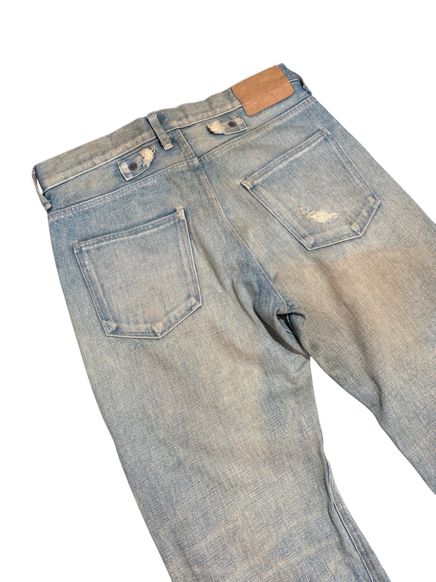 Victim & Co’s Japan Selvedge Denim Jeans Distressed Made in Japan