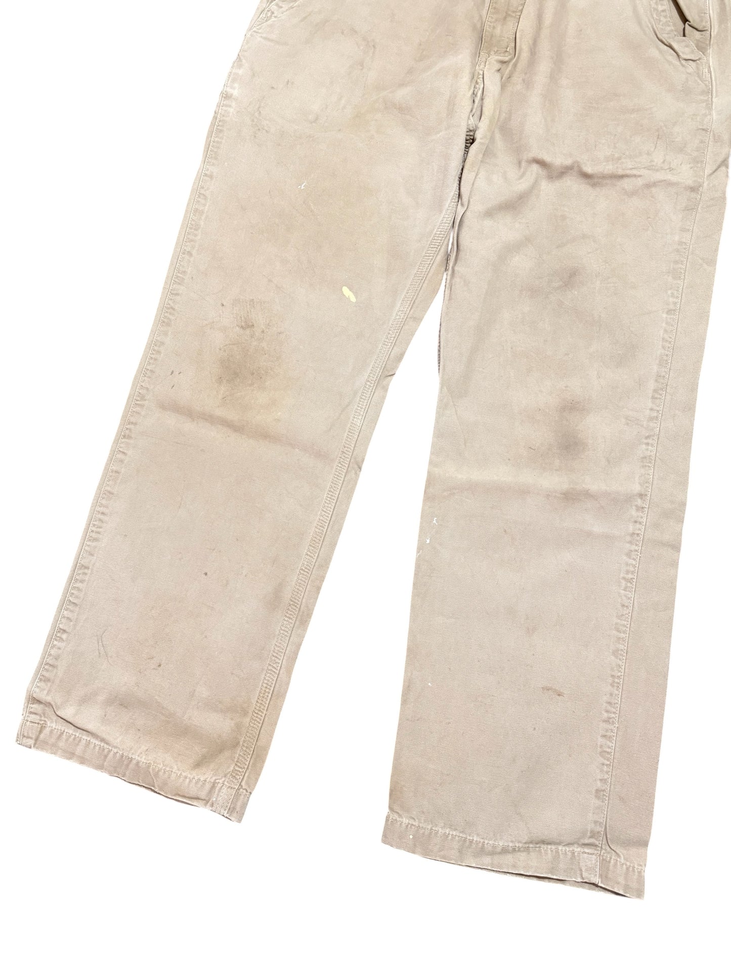 Carhartt Relaxed Fit Work Pants Carpenter Style Distressed