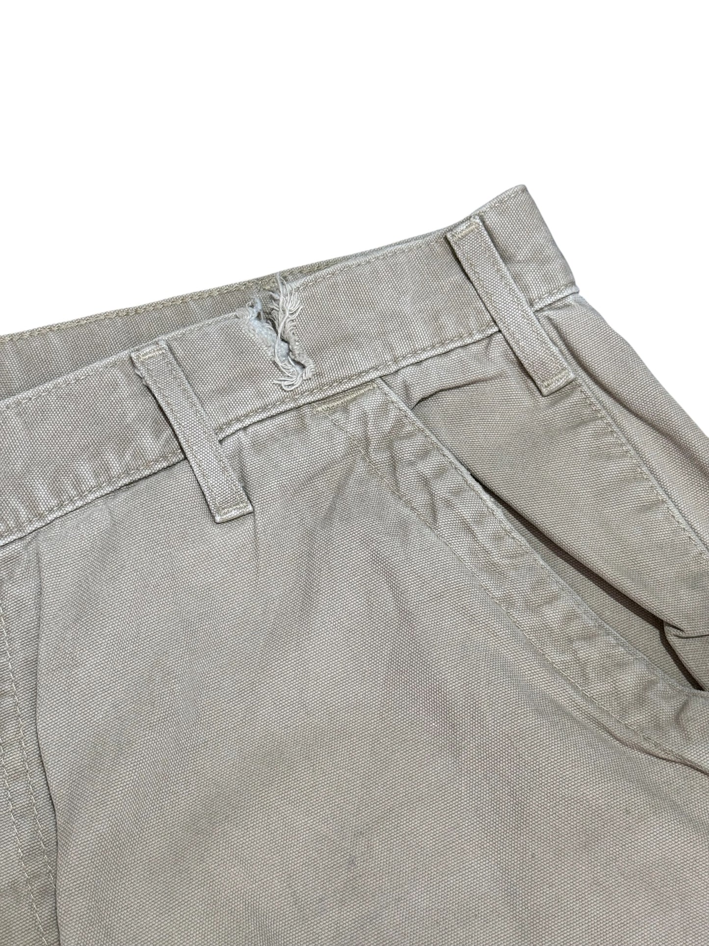 Carhartt Relaxed Fit Work Pants Carpenter Style Distressed