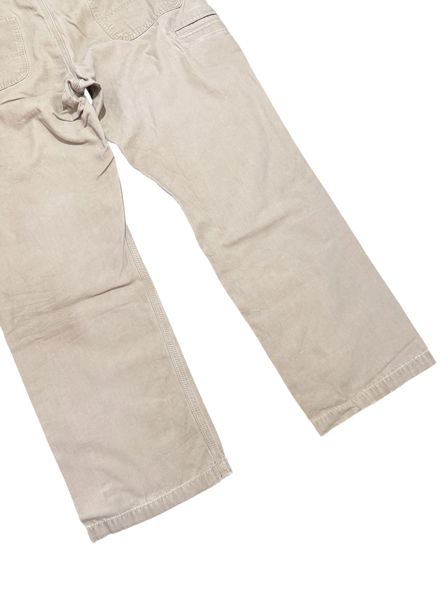 Carhartt Relaxed Fit Work Pants Carpenter Style Distressed