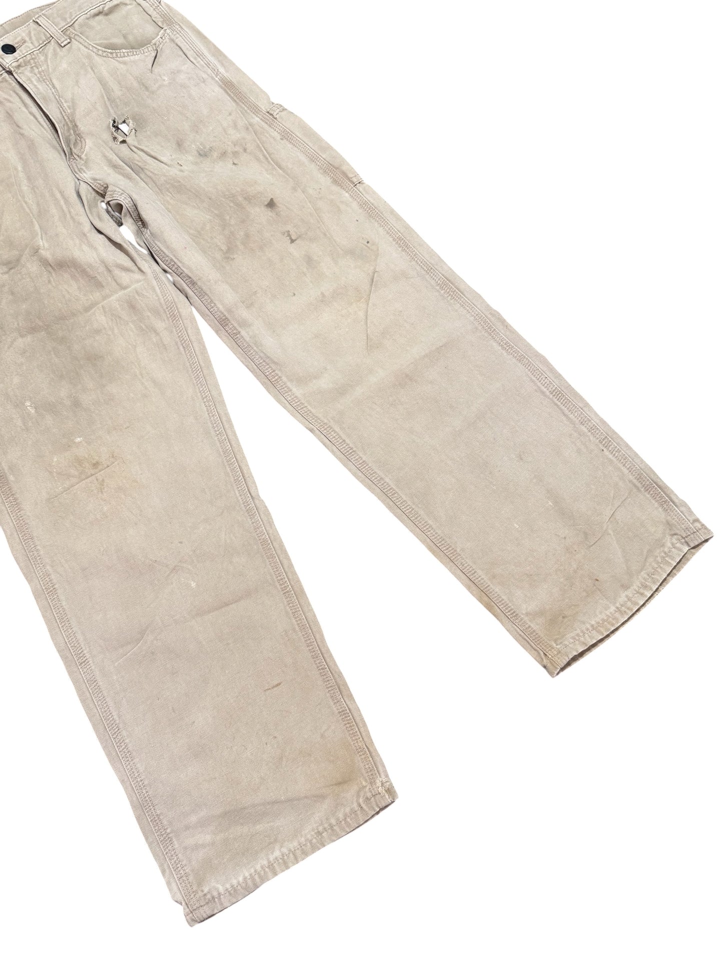 Carhartt FR Work Pants Distressed Carpenter