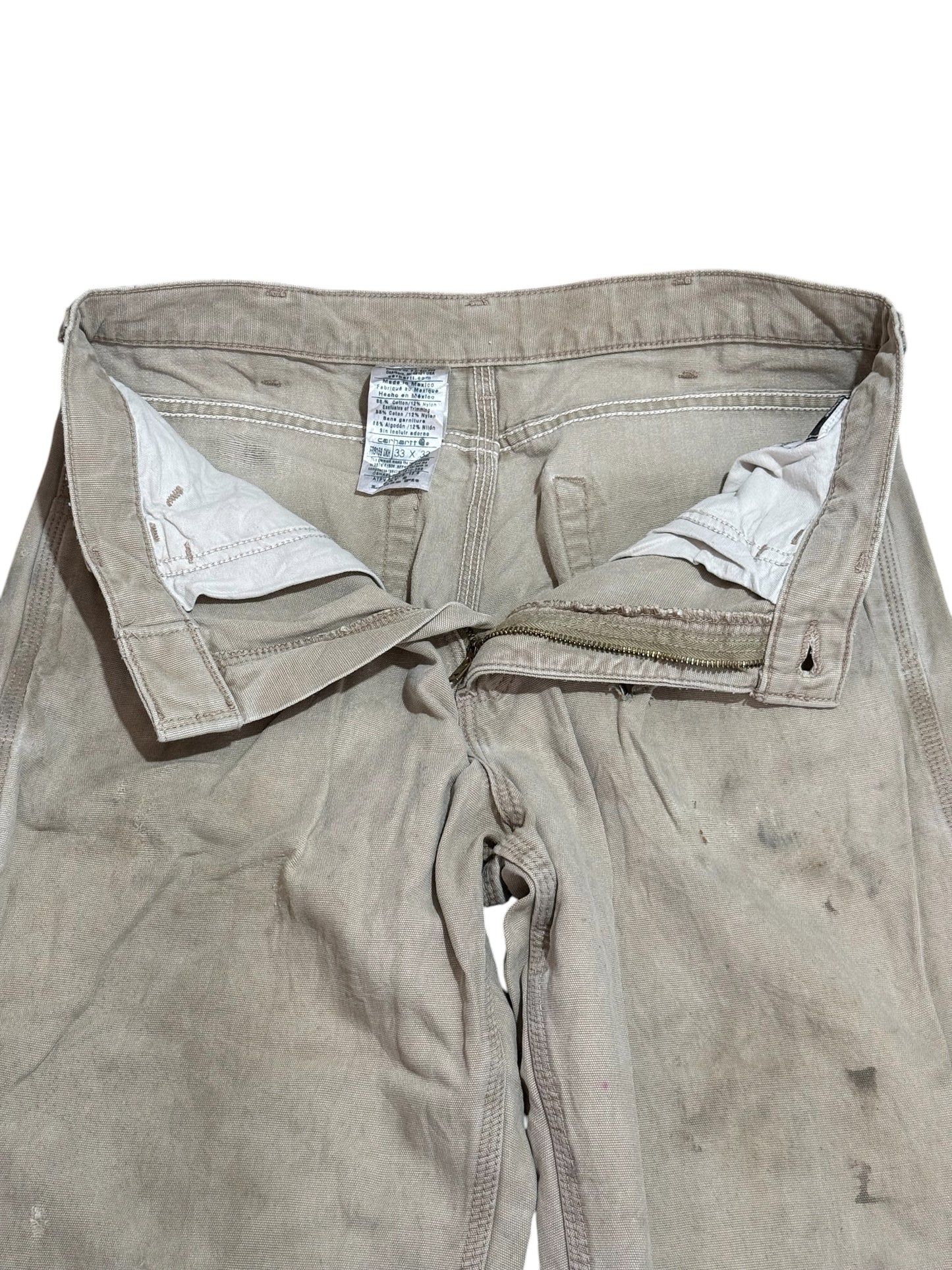 Carhartt FR Work Pants Distressed Carpenter