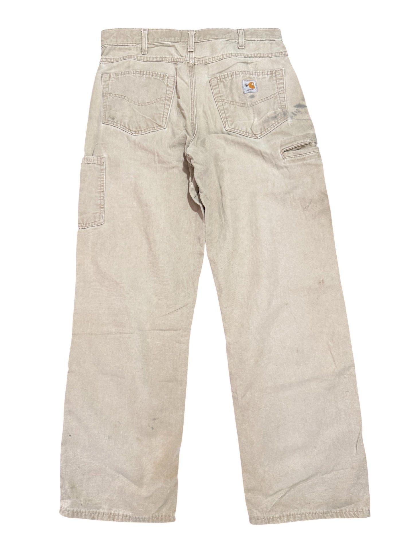 Carhartt FR Work Pants Distressed Carpenter
