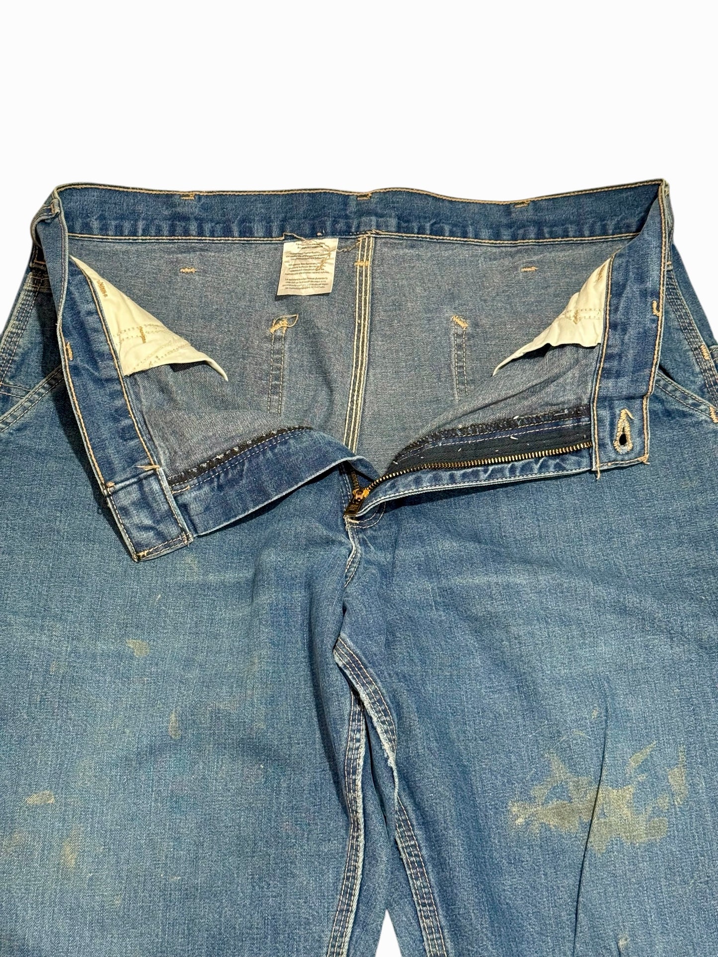 Carhartt FR Denim Work Pants Carpenter Utility