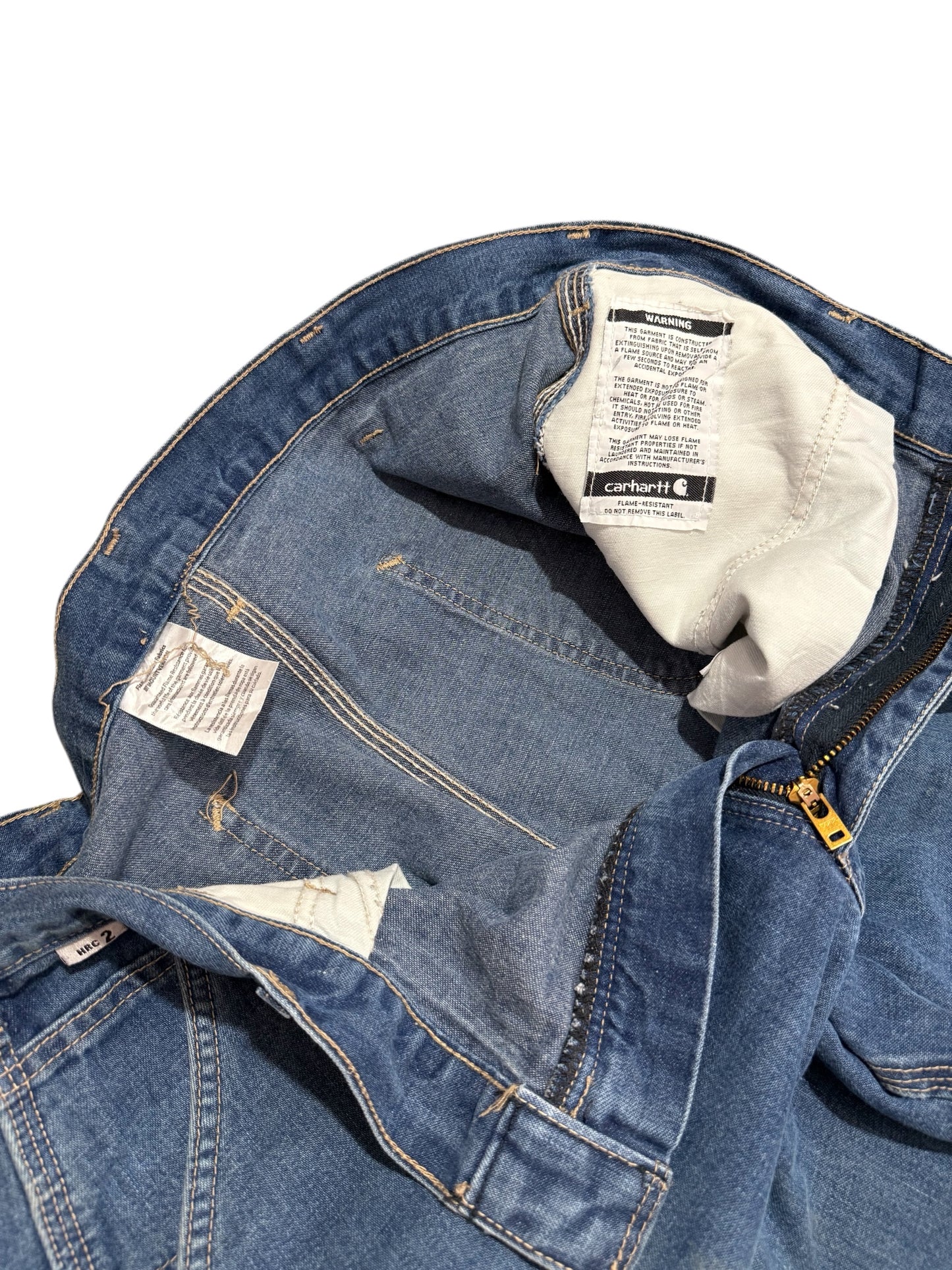Carhartt FR Denim Work Pants Carpenter Utility