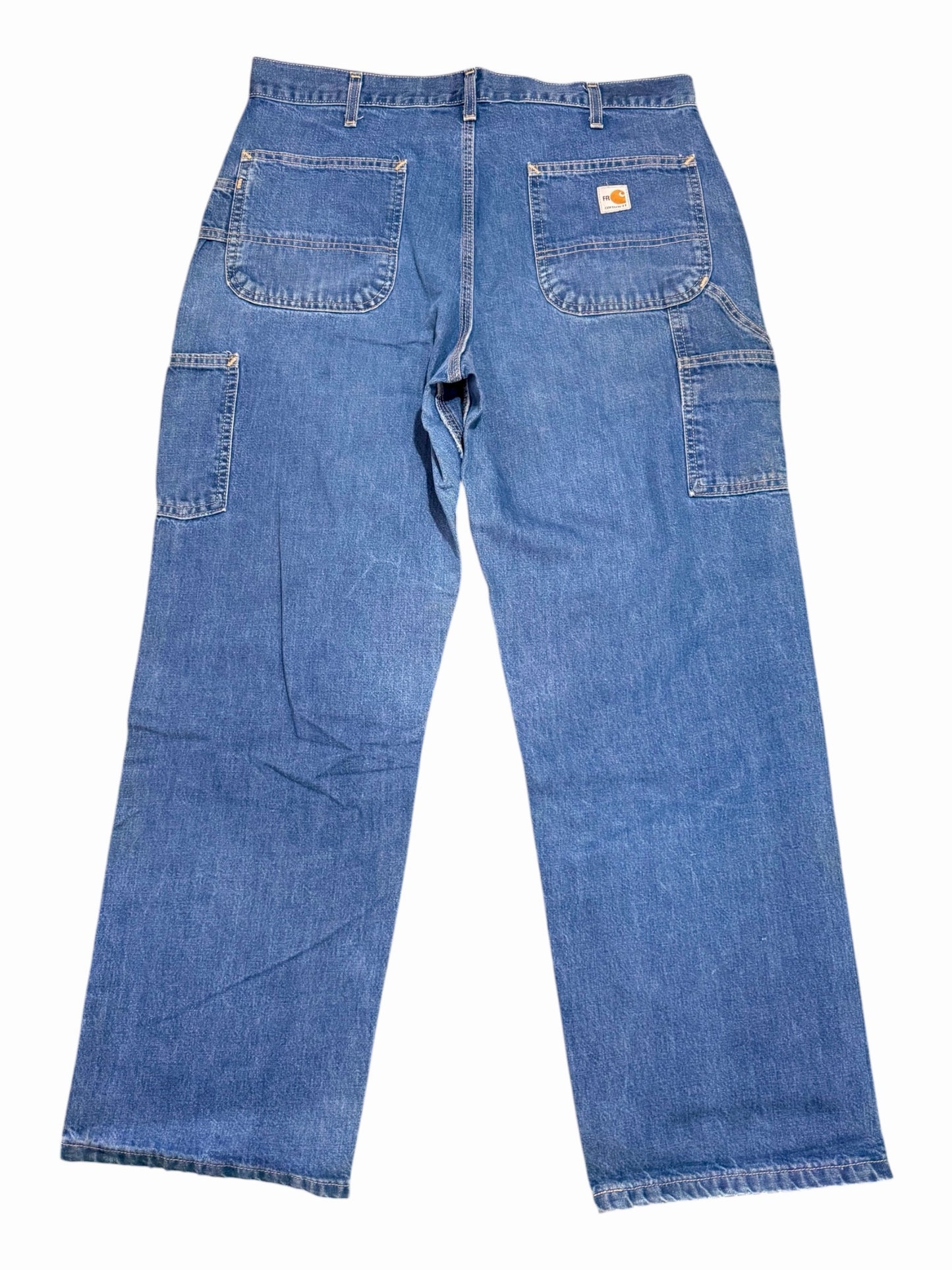 Carhartt FR Denim Work Pants Carpenter Utility