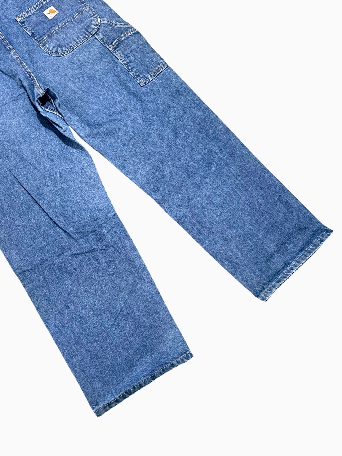 Carhartt FR Denim Work Pants Carpenter Utility
