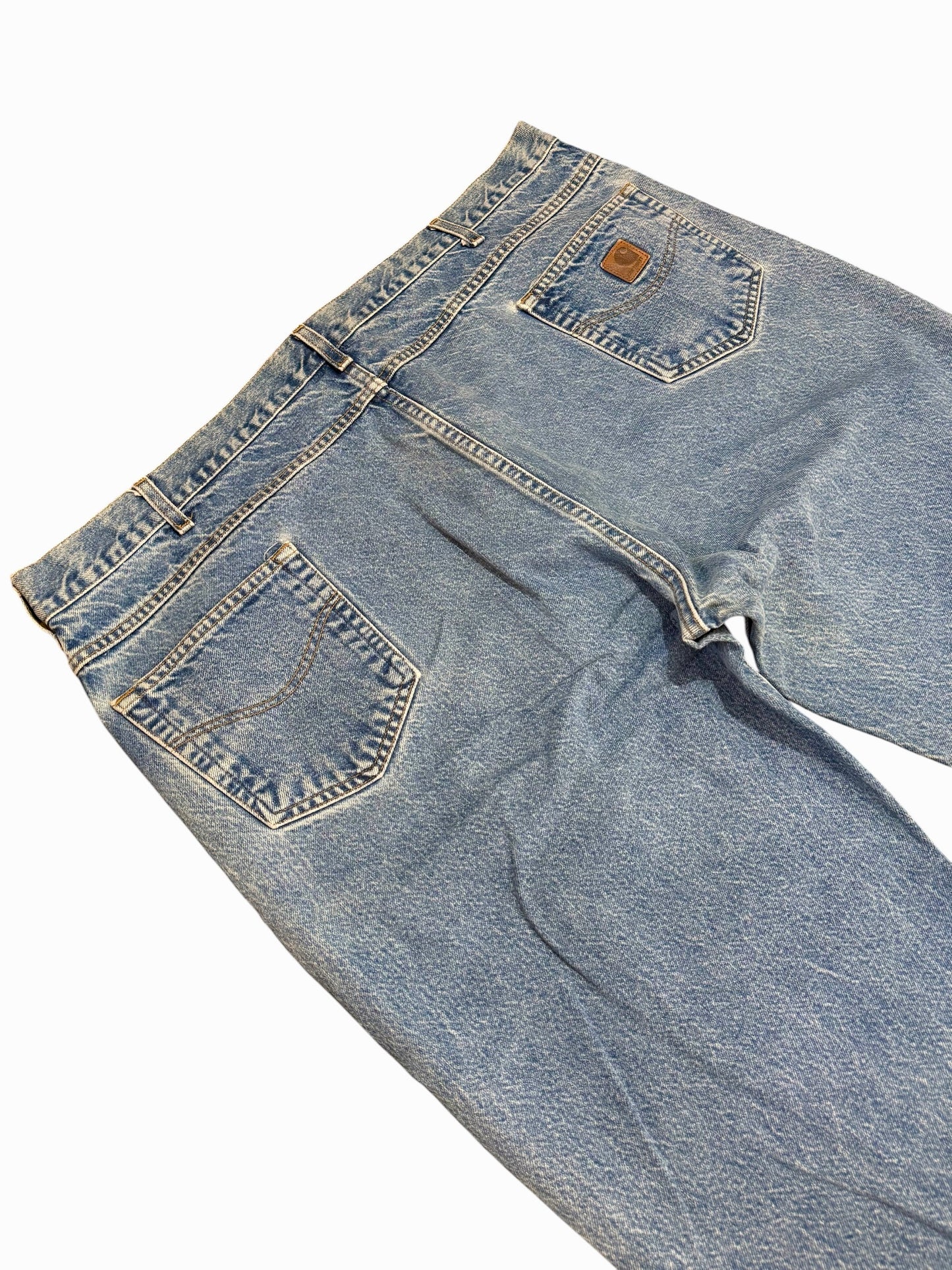 Carhartt Denim Jeans Light Wash Relaxed Fit