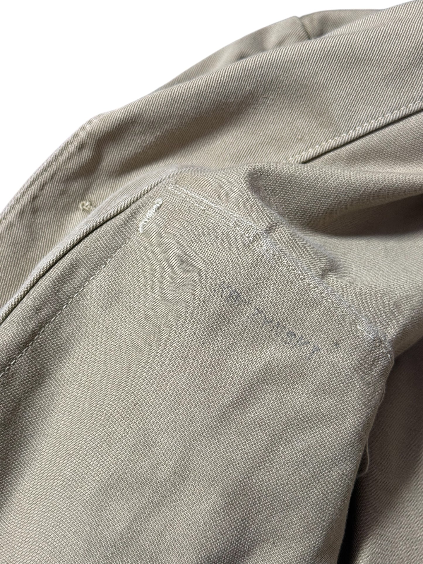Vintage 1940s–50s U.S. Military Sergeant Jacket Korean War Era Ike Style Utility Jacket
