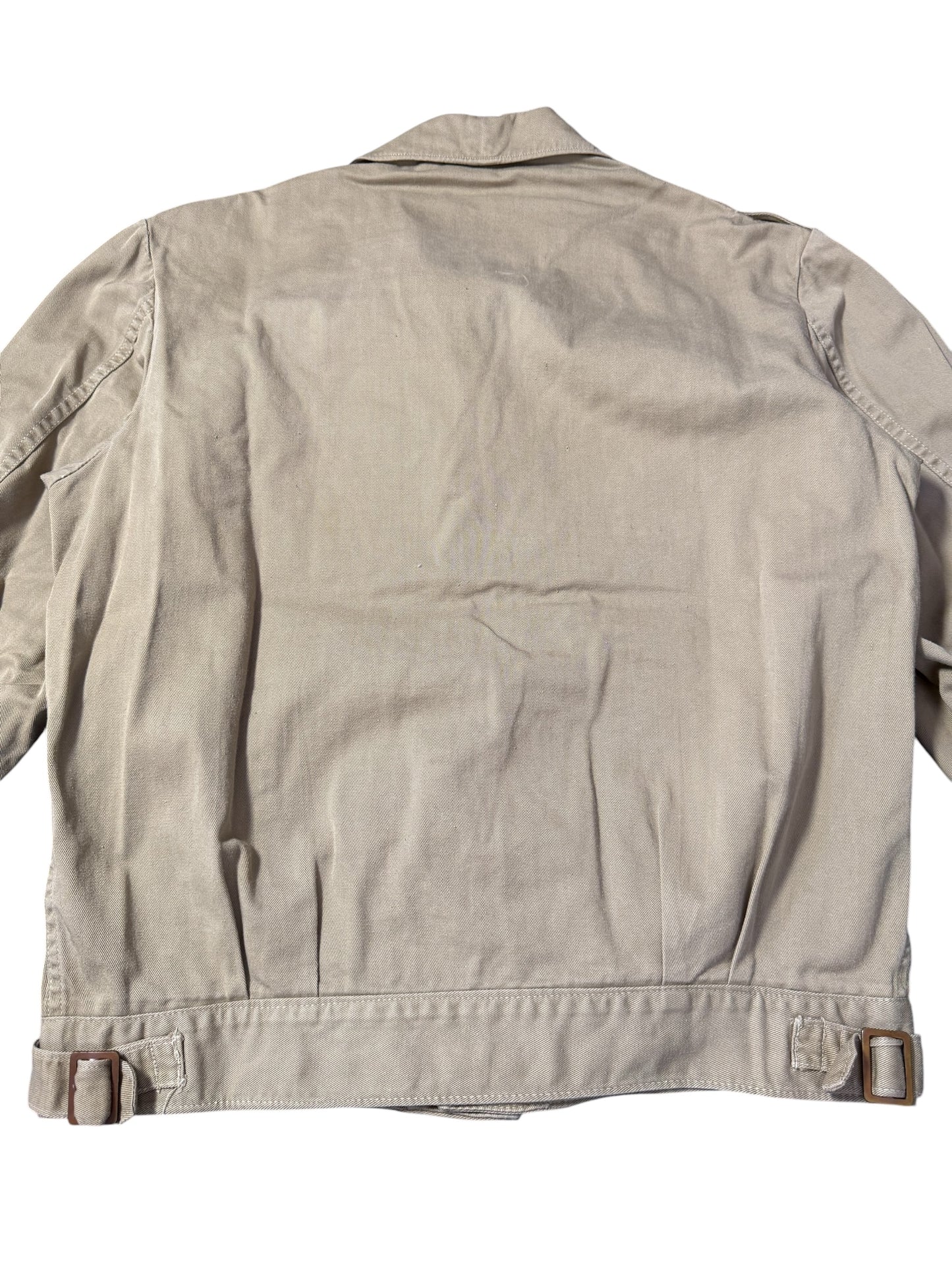 Vintage 1940s–50s U.S. Military Sergeant Jacket Korean War Era Ike Style Utility Jacket