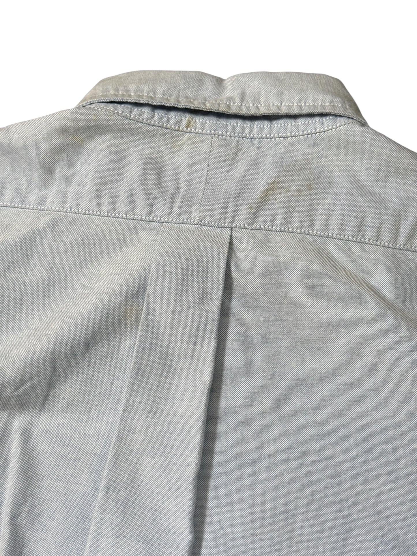 Ralph Lauren Big Pony Oxford Shirt Light Blue Short Sleeve