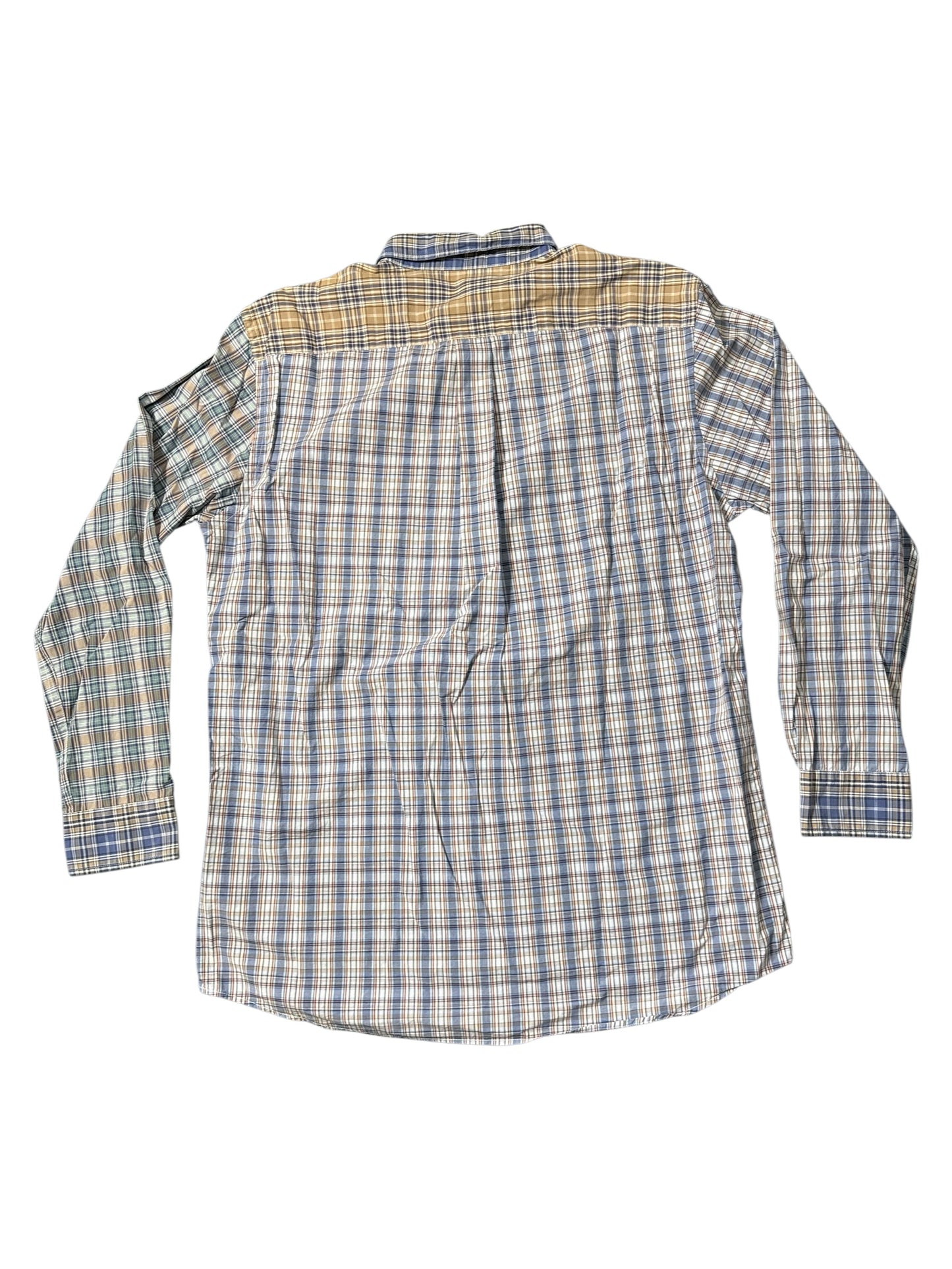 Uniqlo Multicolor Check Plaid Button Up Shirt