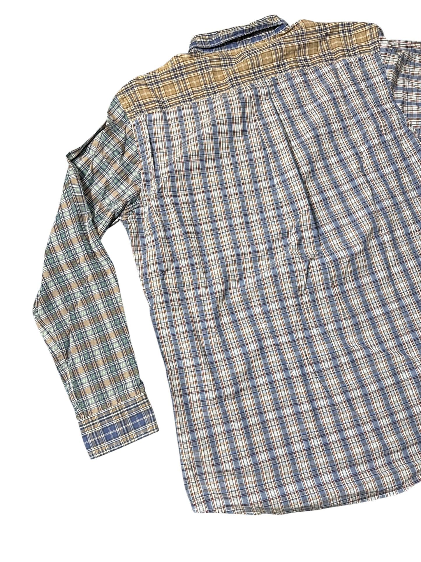 Uniqlo Multicolor Check Plaid Button Up Shirt