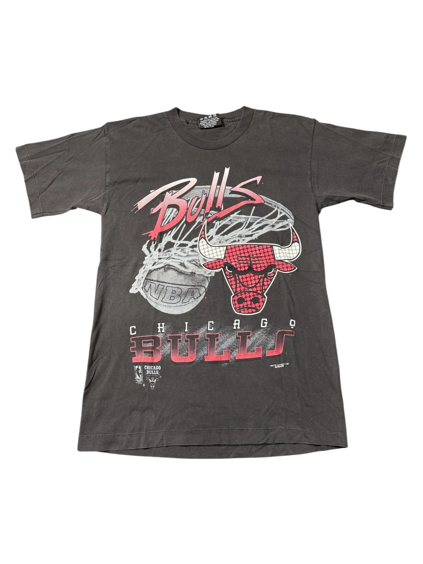 Vintage Chicago Bulls Magic Johnson Tshirt Made In Usa