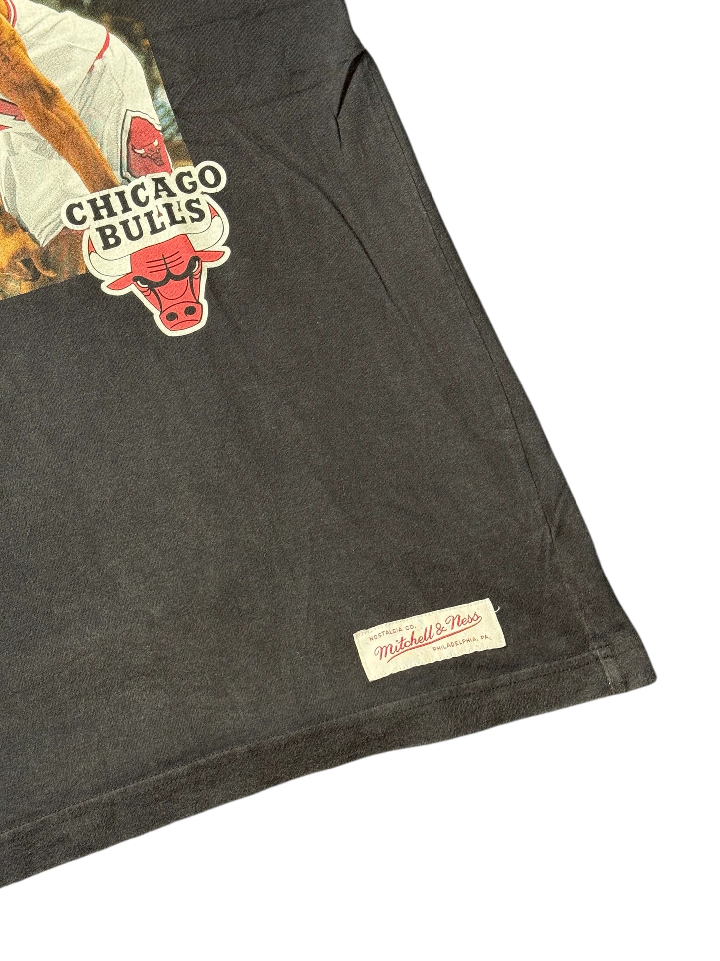Mitchell & Ness Chicago Bulls Scottie Pippen Dennis Rodman Photo Graphic Tshirt