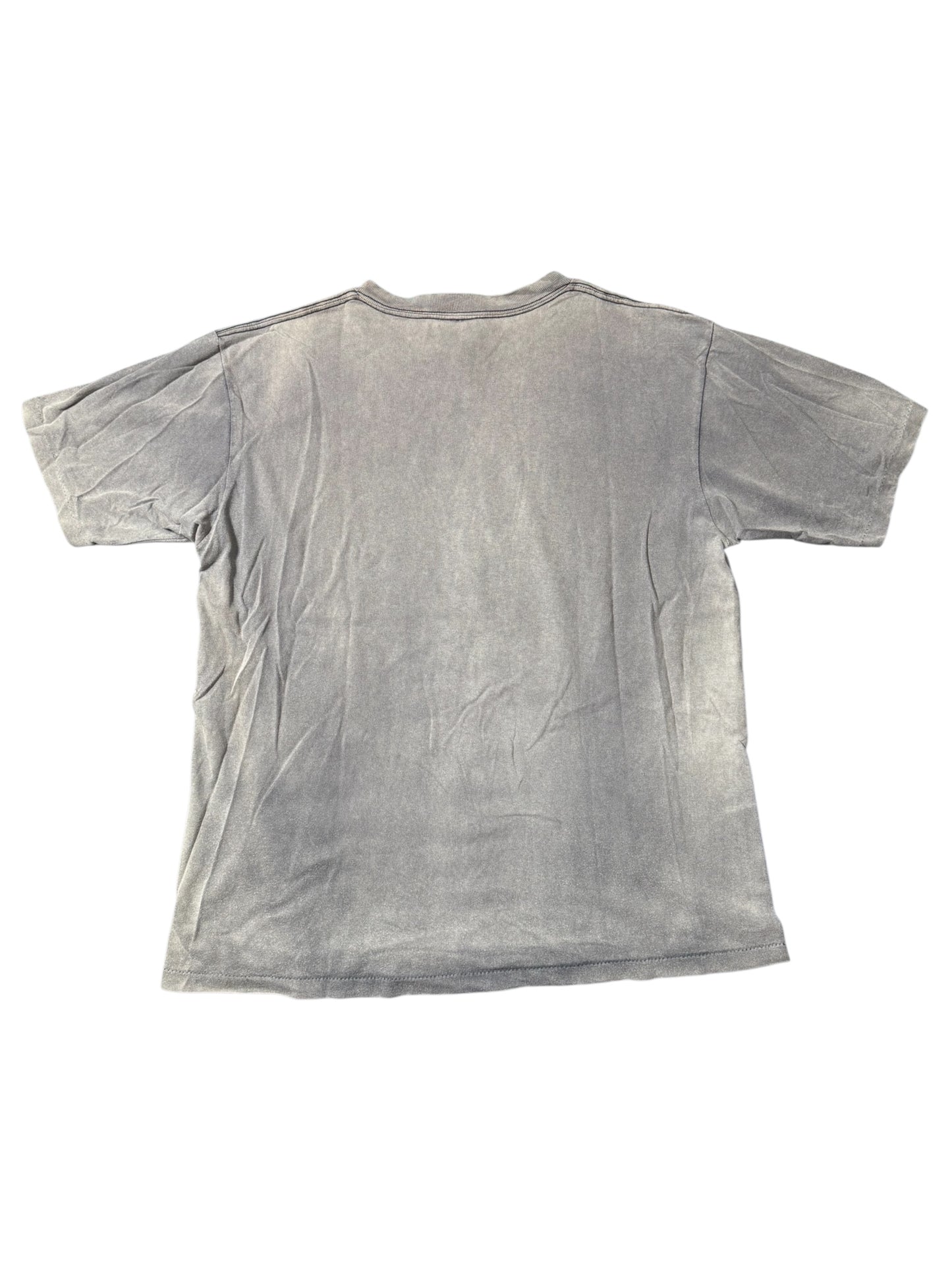 Vintage Chicago Bulls Tshirt Big Logo Fade All Over Distressed
