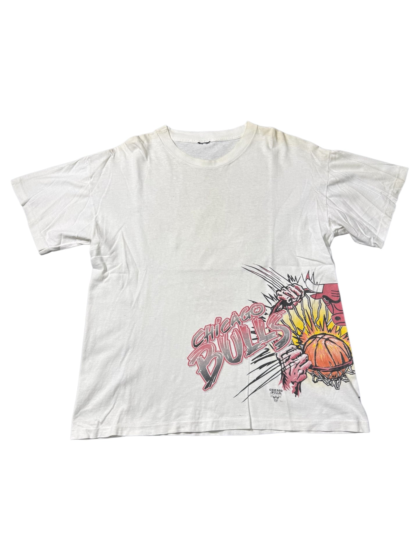 Vintage Chicago Bulls Graphic Tshirt Double Sided