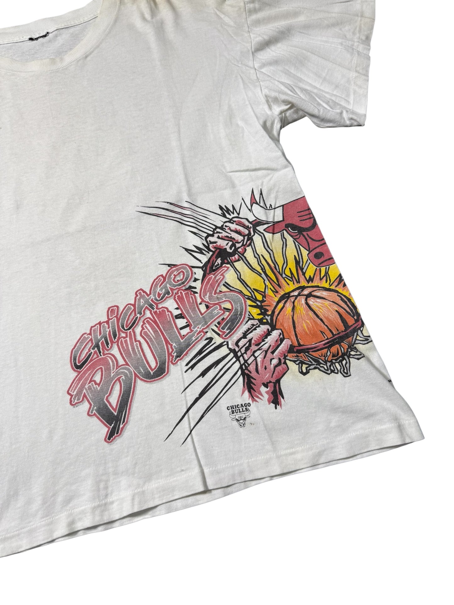 Vintage Chicago Bulls Graphic Tshirt Double Sided