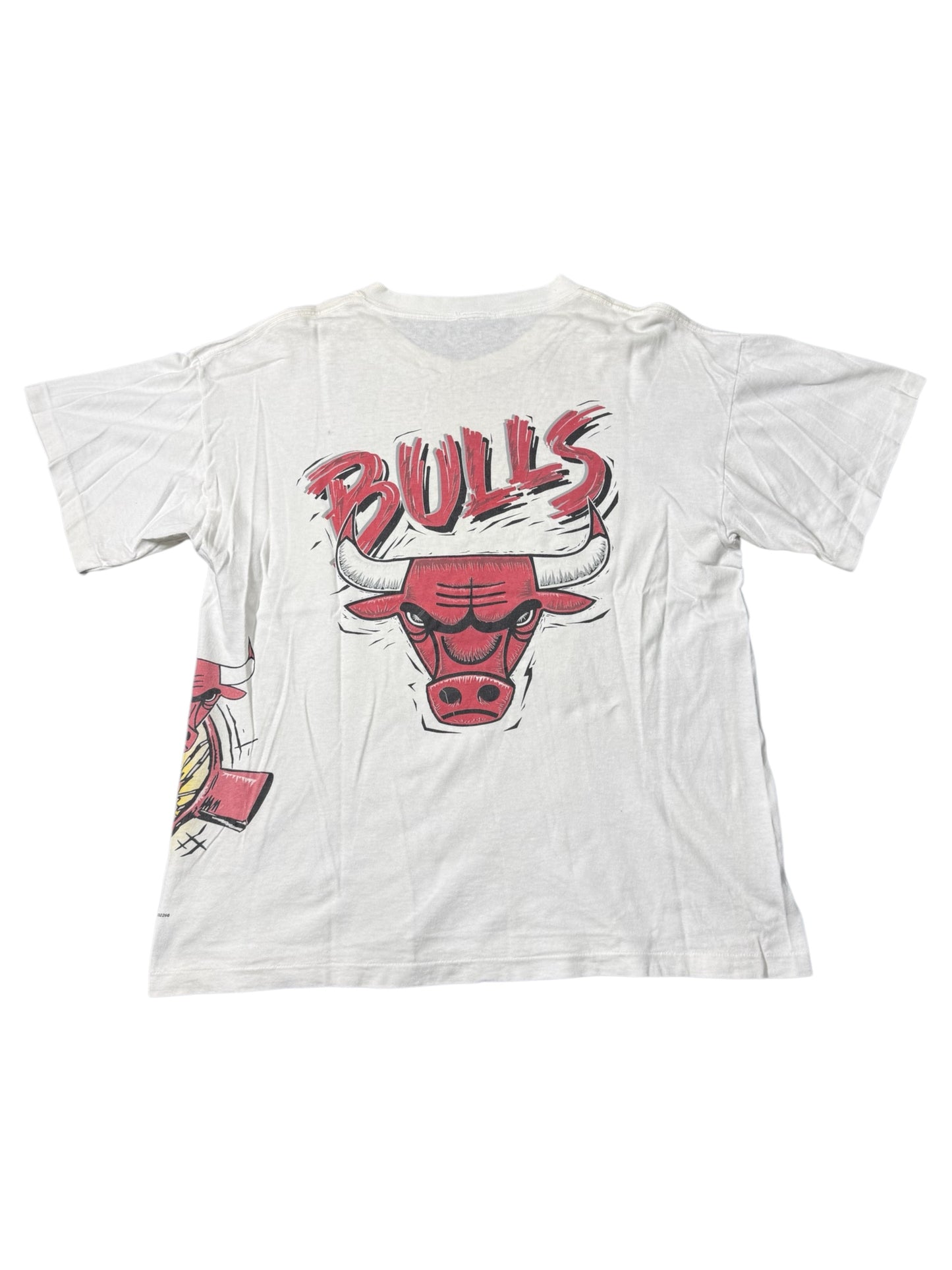 Vintage Chicago Bulls Graphic Tshirt Double Sided