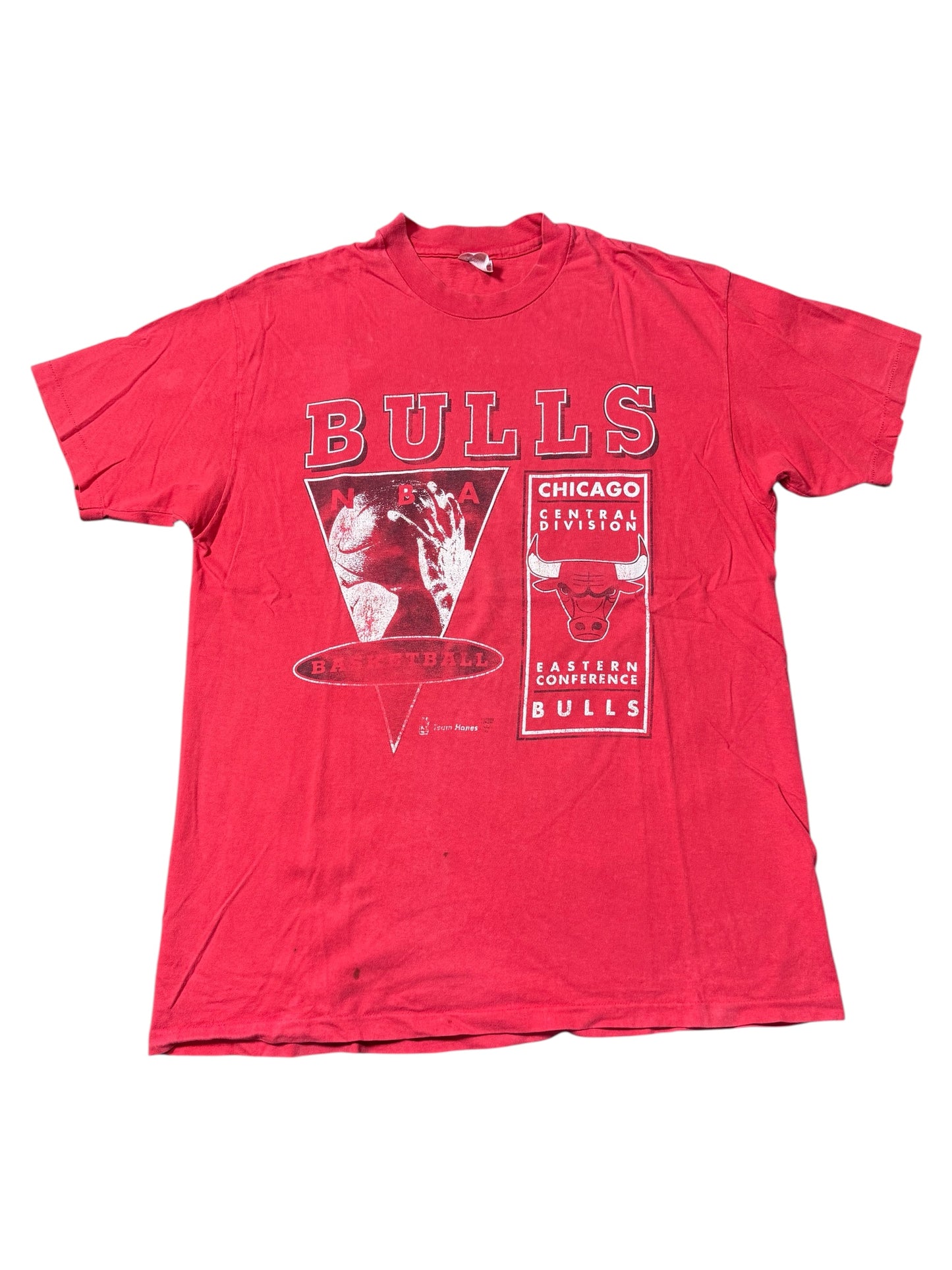 Vintage Chicago Bulls NBA Graphic Tshirt Made in USA