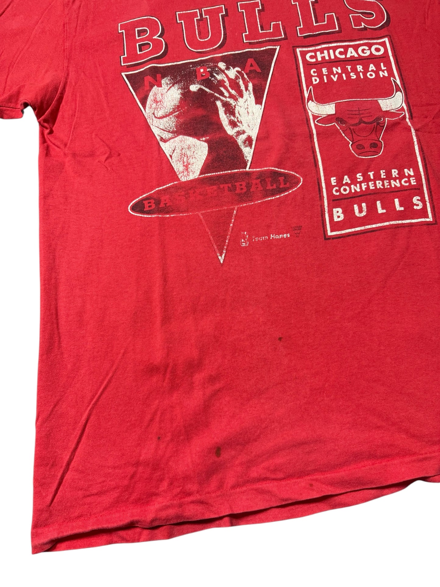 Vintage Chicago Bulls NBA Graphic Tshirt Made in USA