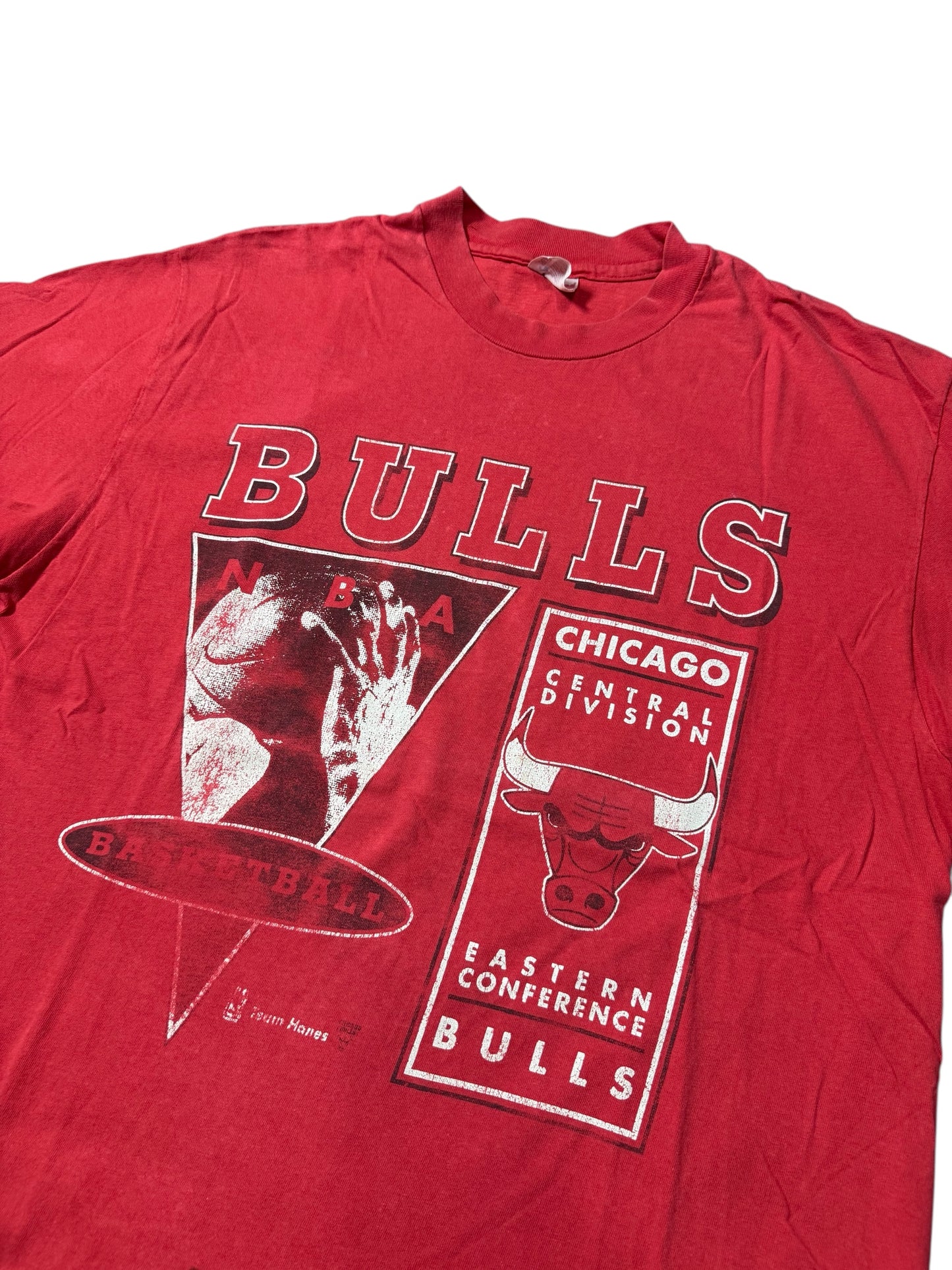 Vintage Chicago Bulls NBA Graphic Tshirt Made in USA
