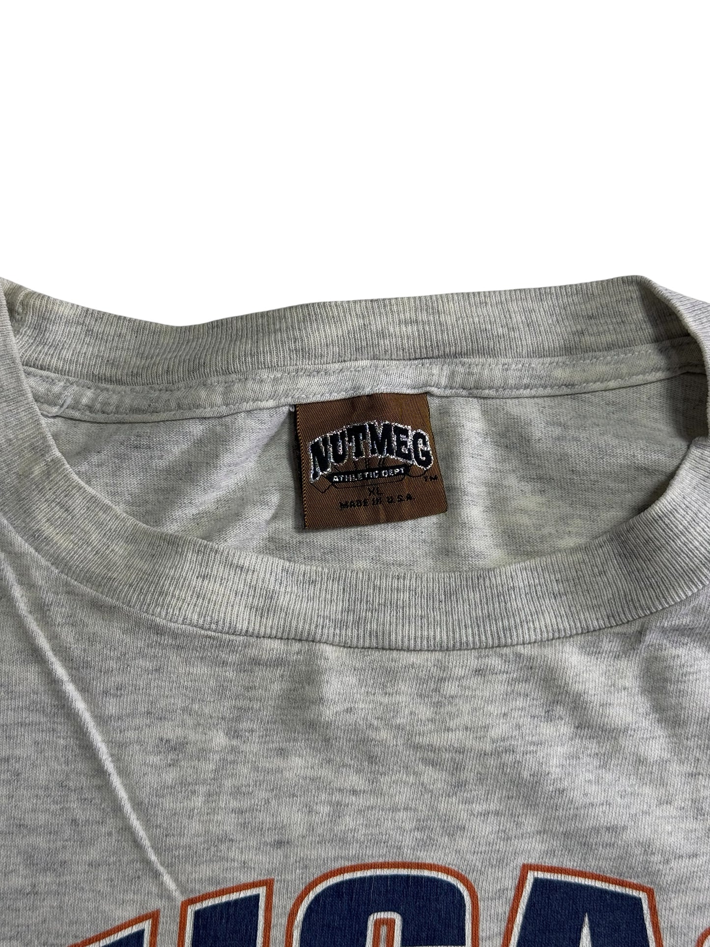 Vintage Chicago Bears Tshirt Nutmeg 1993 NFL Made in USA