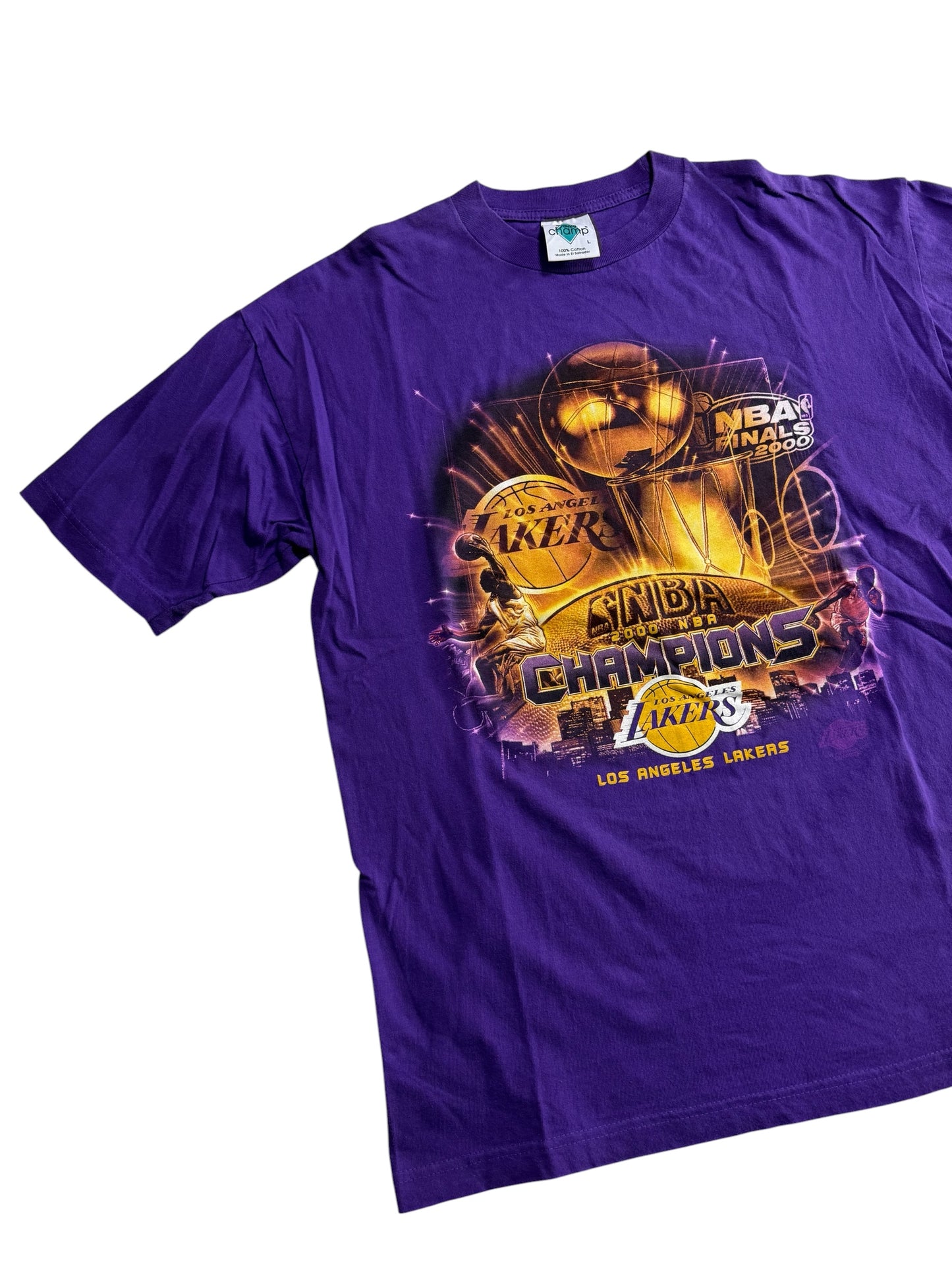 Vintage Los Angeles Lakers 2000 Final NBA Champions Tshirt