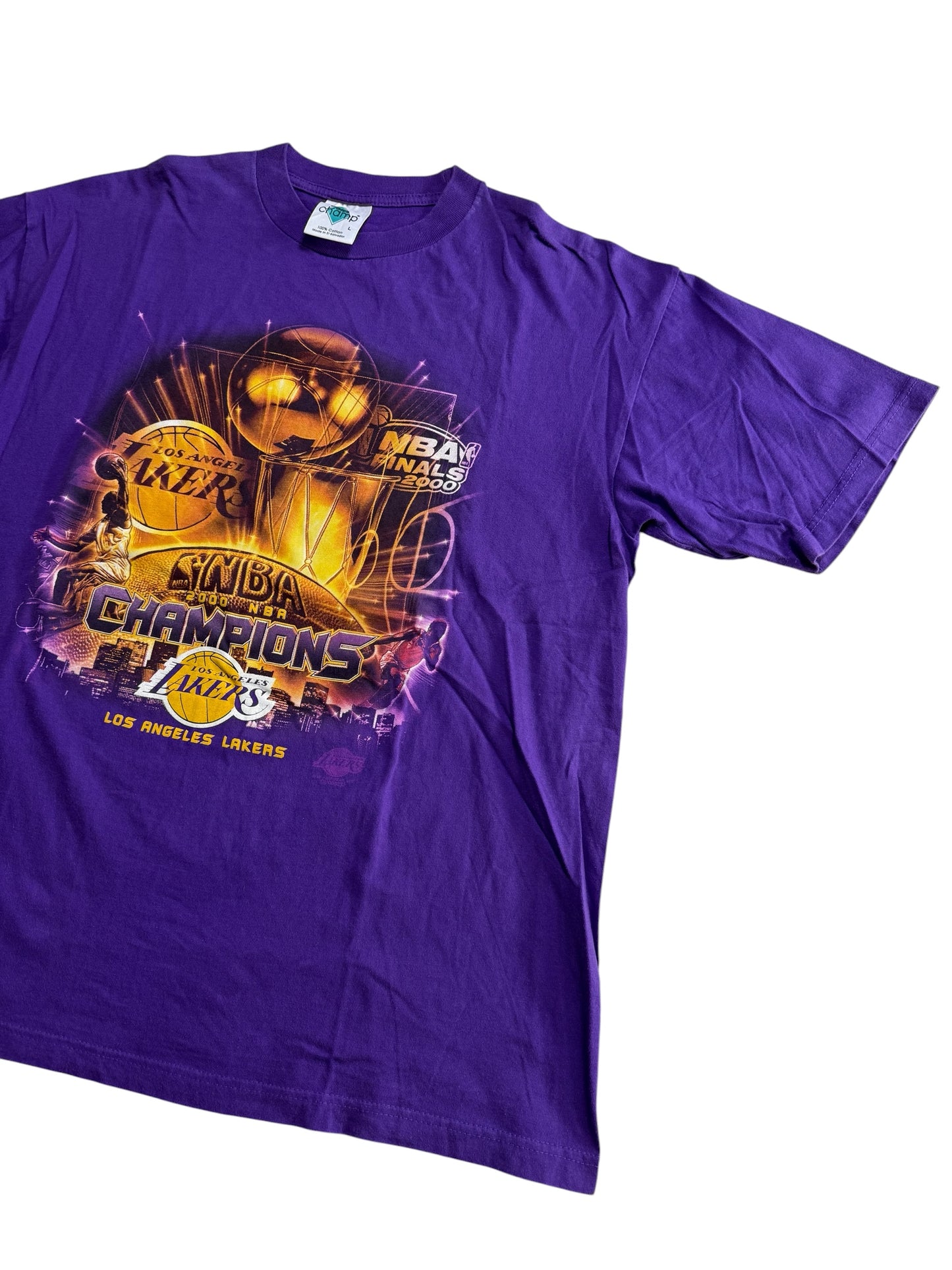 Vintage Los Angeles Lakers 2000 Final NBA Champions Tshirt