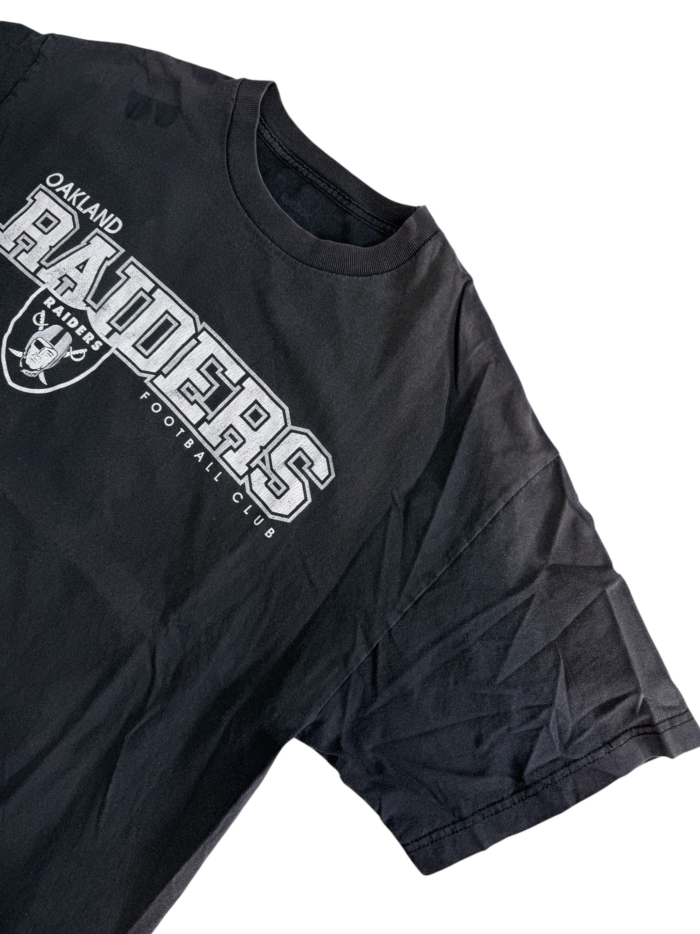 Oakland Raiders Football Club Double Sided Graphic Tshirt