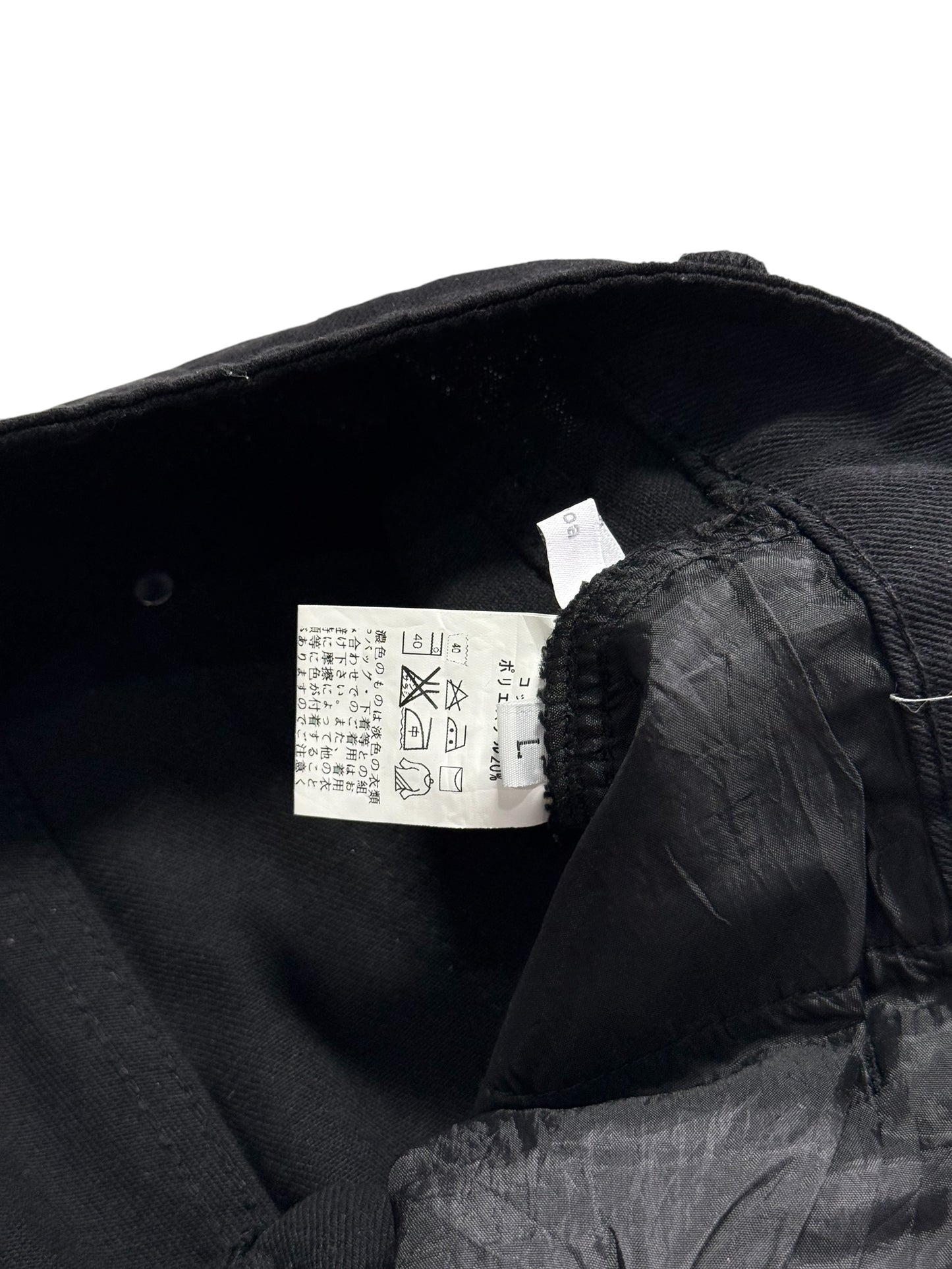 Japanese Strap Detail Flared Utility Pants Black Bondage Cargo Buckle Punk Trousers