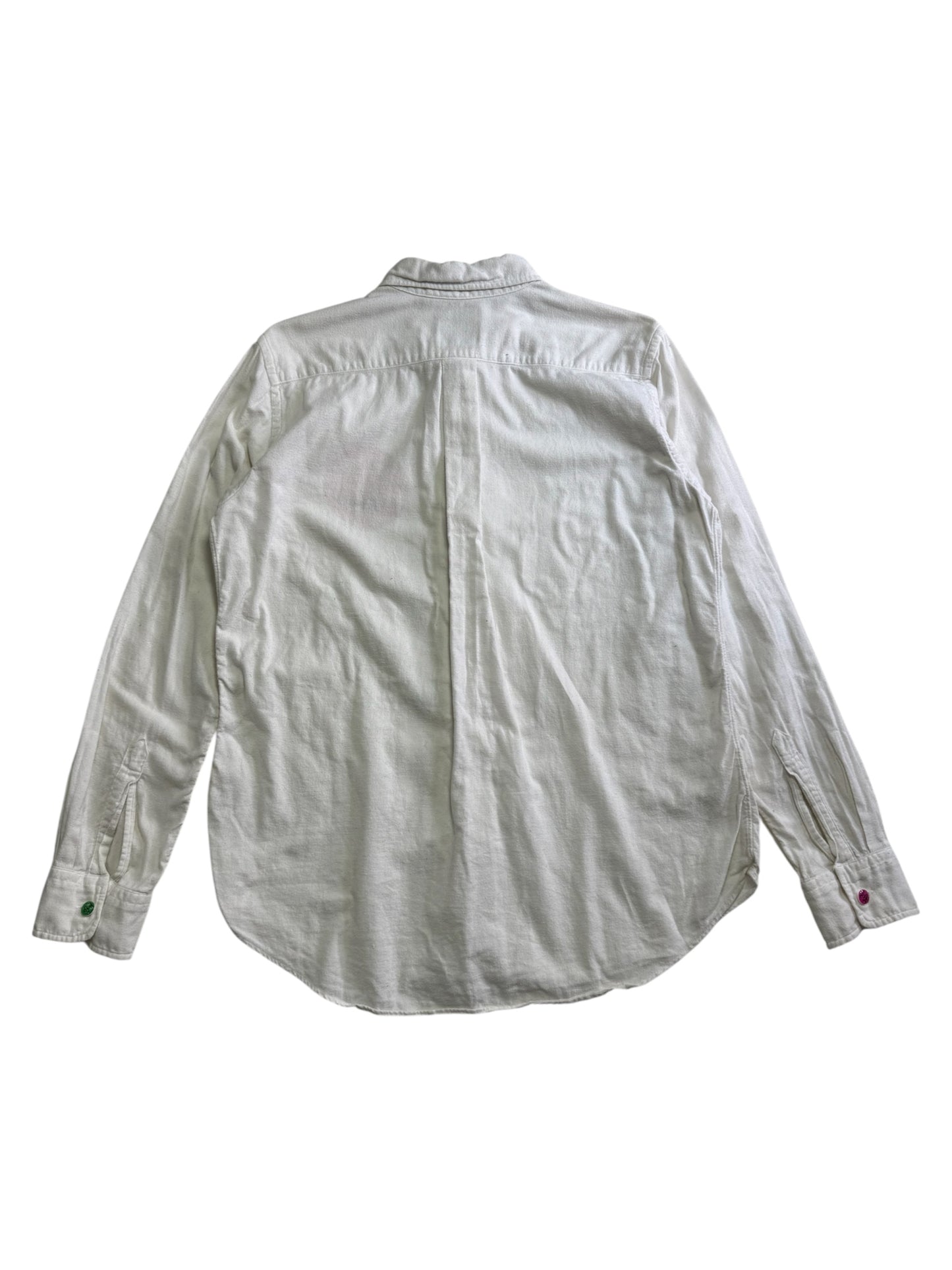 Tadanori Yokoo & Bohemians Button Up Shirt Face Artwork Print Multicolor Buttons
