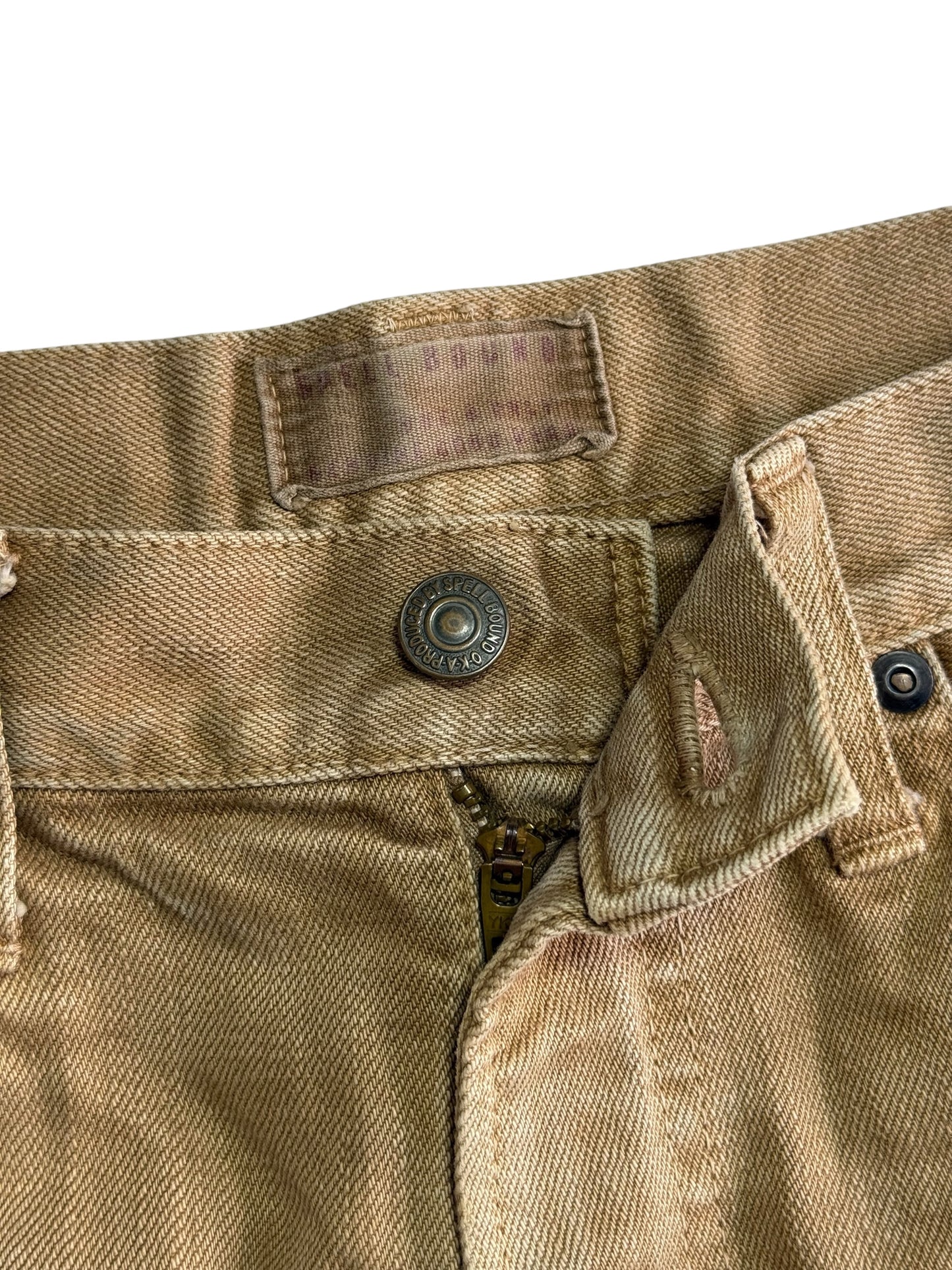 Spellbound Japan Tan Denim Bootcut Jeans