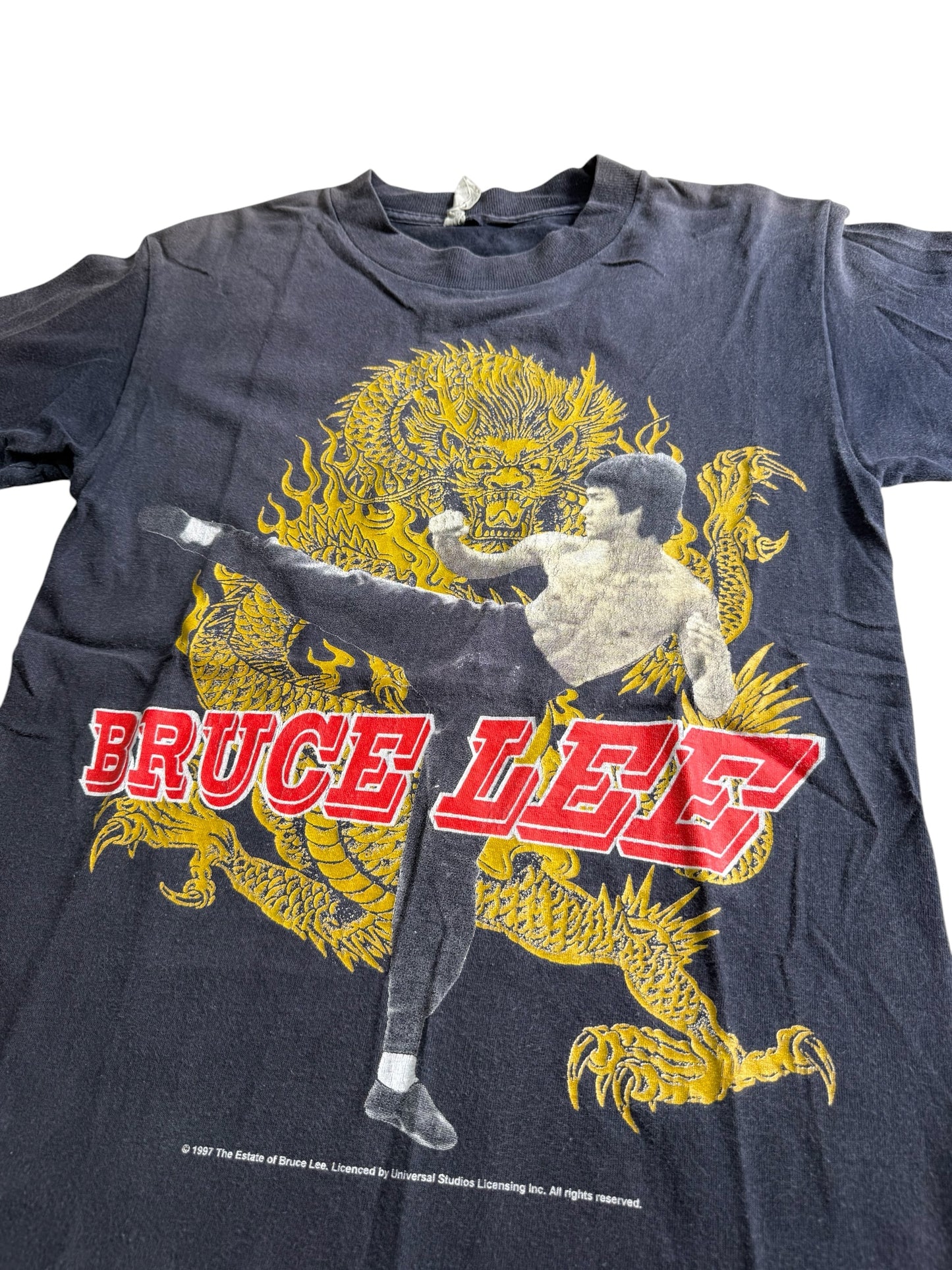 Vintage Bruce Lee Mosquitohead Graphic Tshirt