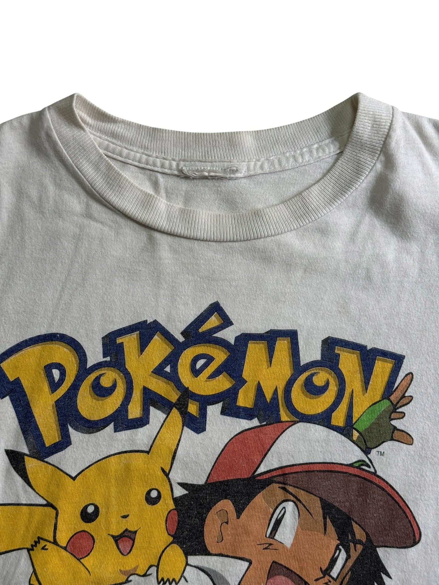 Vintage 1999 Nintendo Pokemon Ash & Pikachu Graphic Tshirt