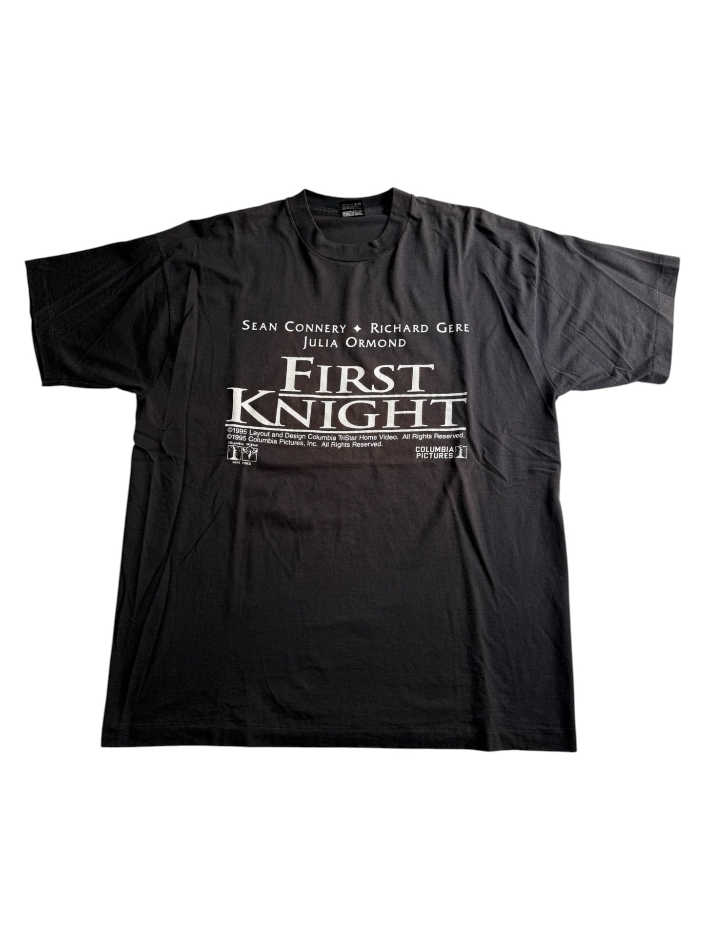 Vintage 1995 First Knight Movie Promo Tshirt Columbia Pictures Richard Gere