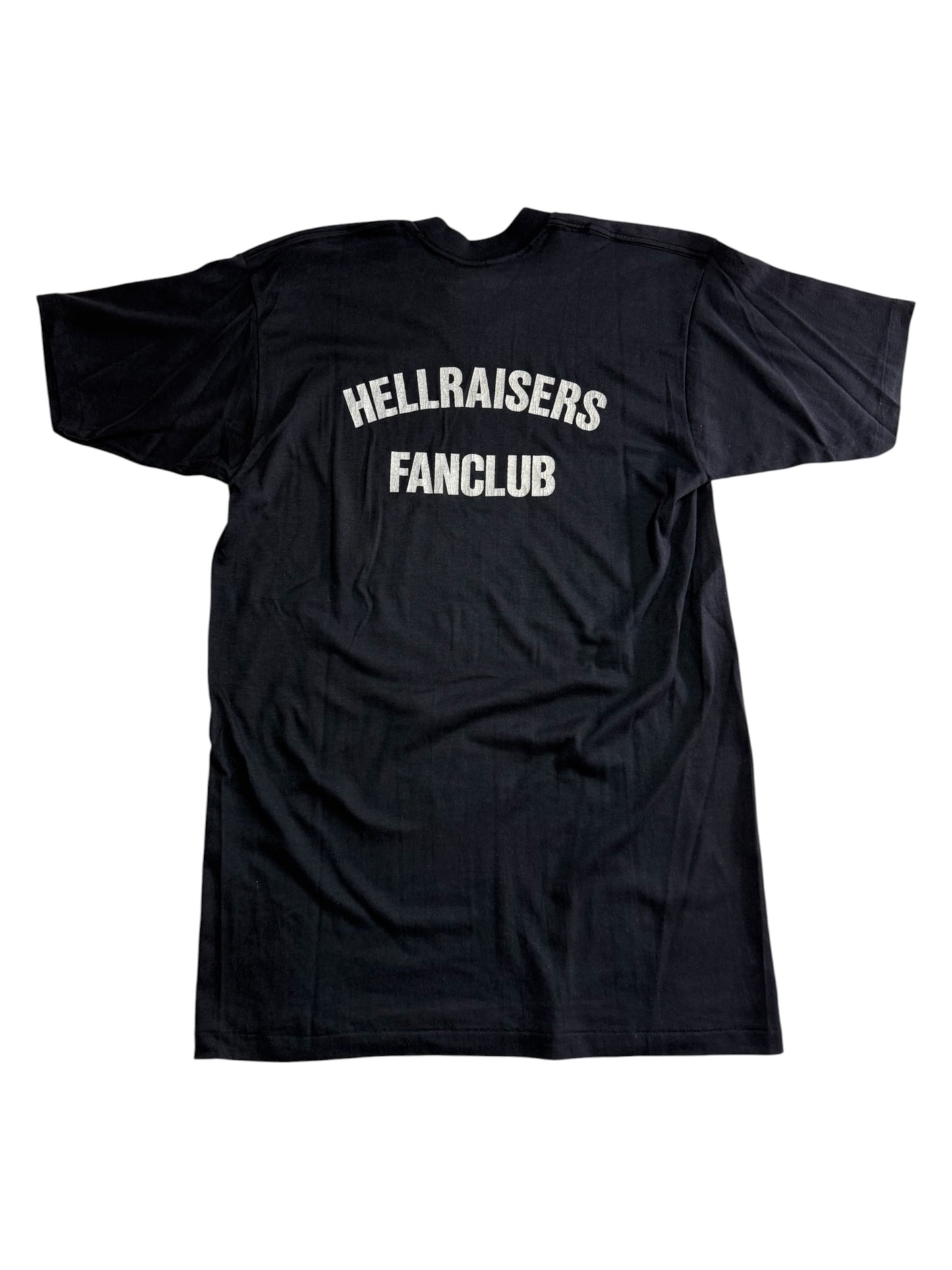 Vintage 1980s Kick Axe Hellraisers Fanclub Tshirt USA Rock Band
