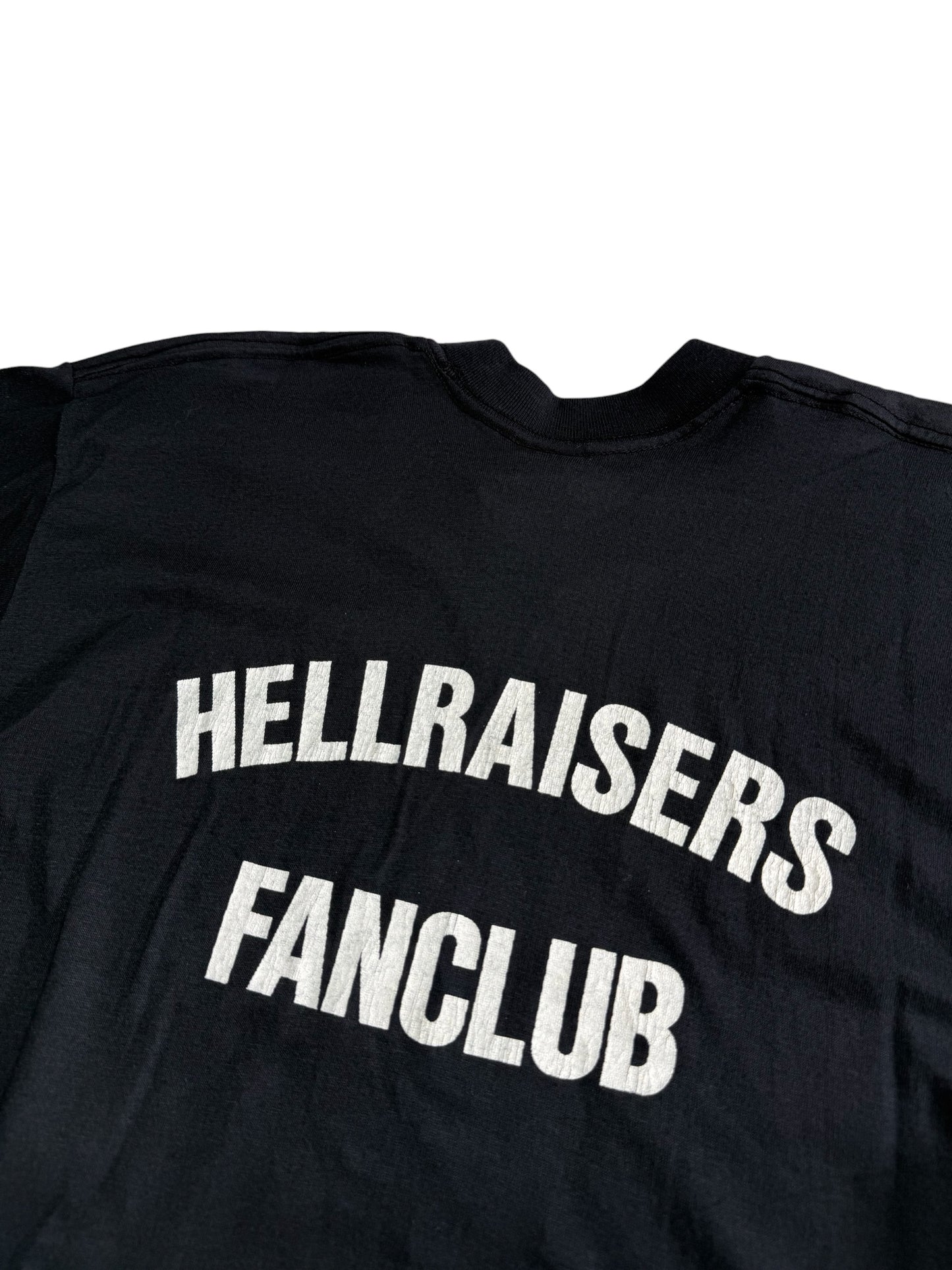 Vintage 1980s Kick Axe Hellraisers Fanclub Tshirt USA Rock Band