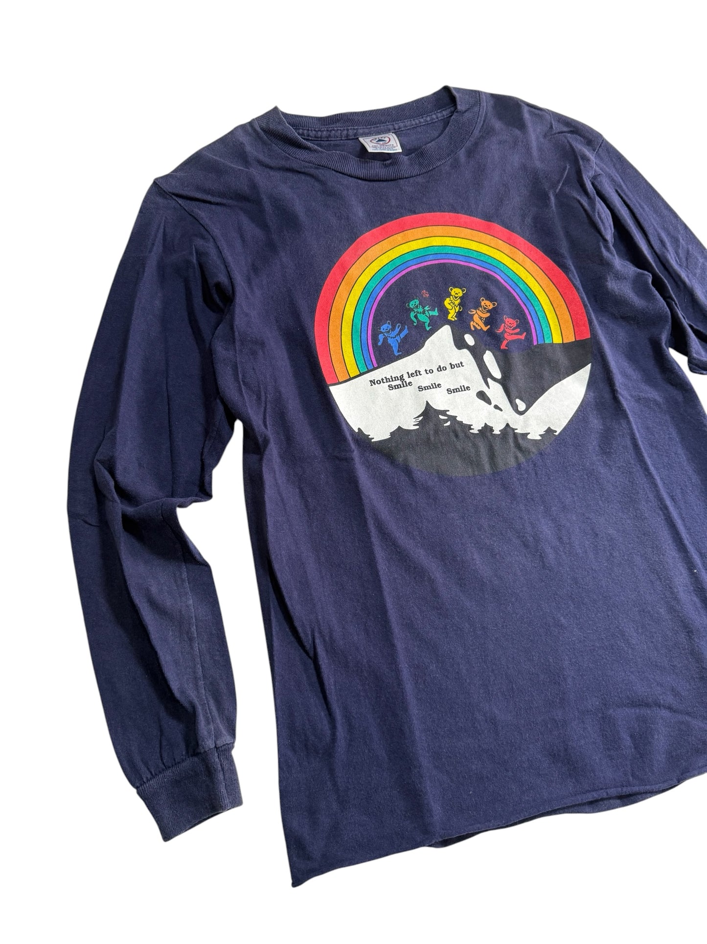 Vintage Grateful Dead Rainbow Bears Long Sleeve Tshirt