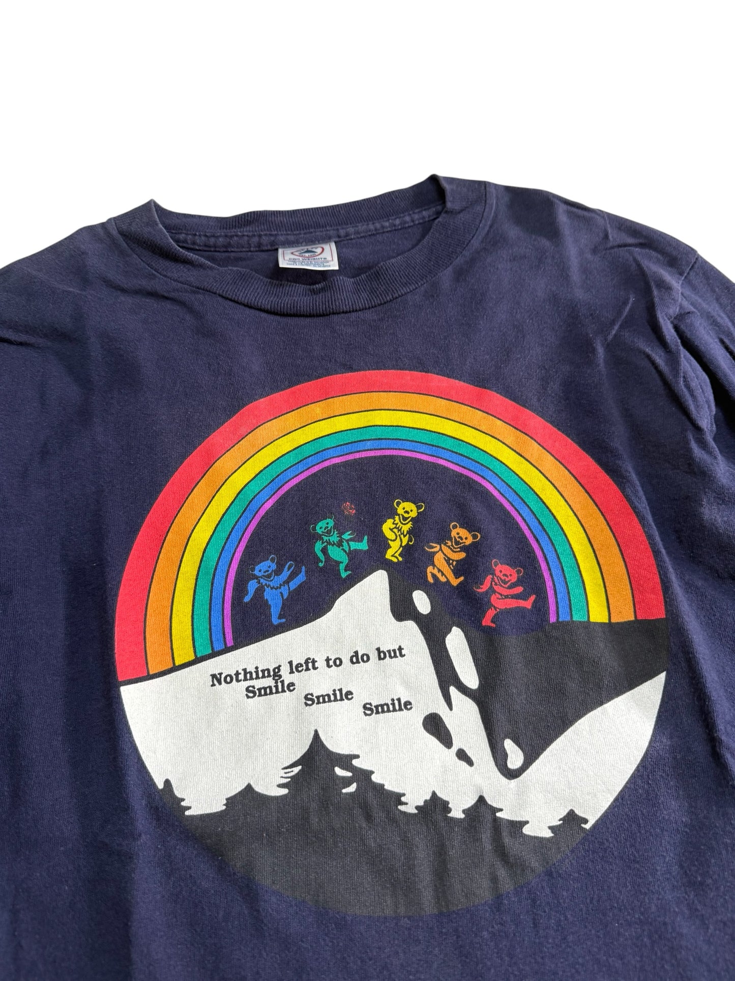 Vintage Grateful Dead Rainbow Bears Long Sleeve Tshirt