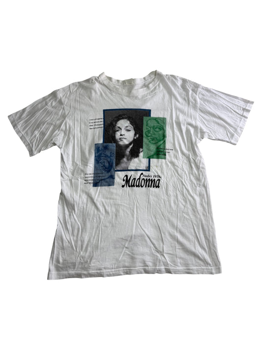 Vintage Madonna Nudes 1979 Graphic Tshirt Pop Icon