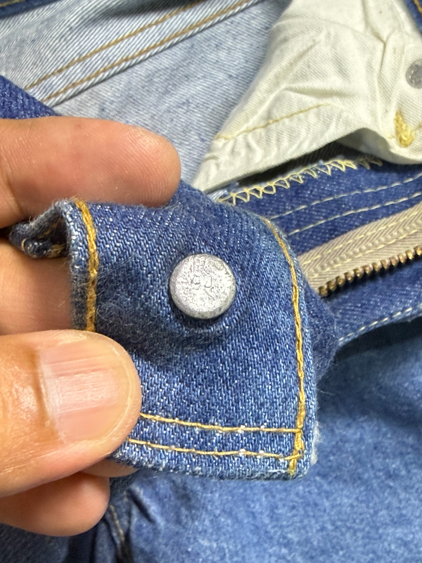 Vintage Levis 302 Denim Jeans USA Made 1960s 1970s Collectible